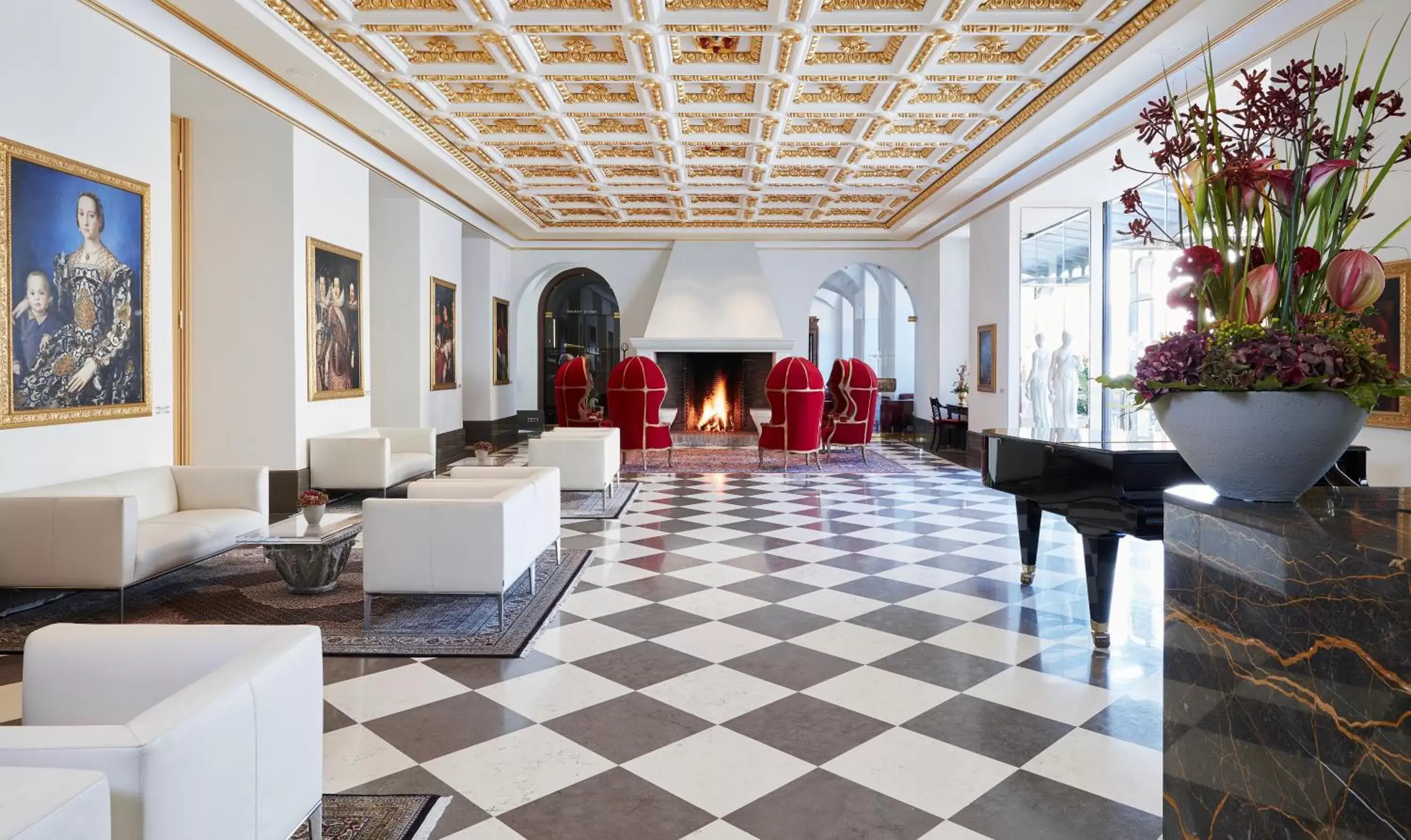 Lobby or reception in Living Hotel De Medici