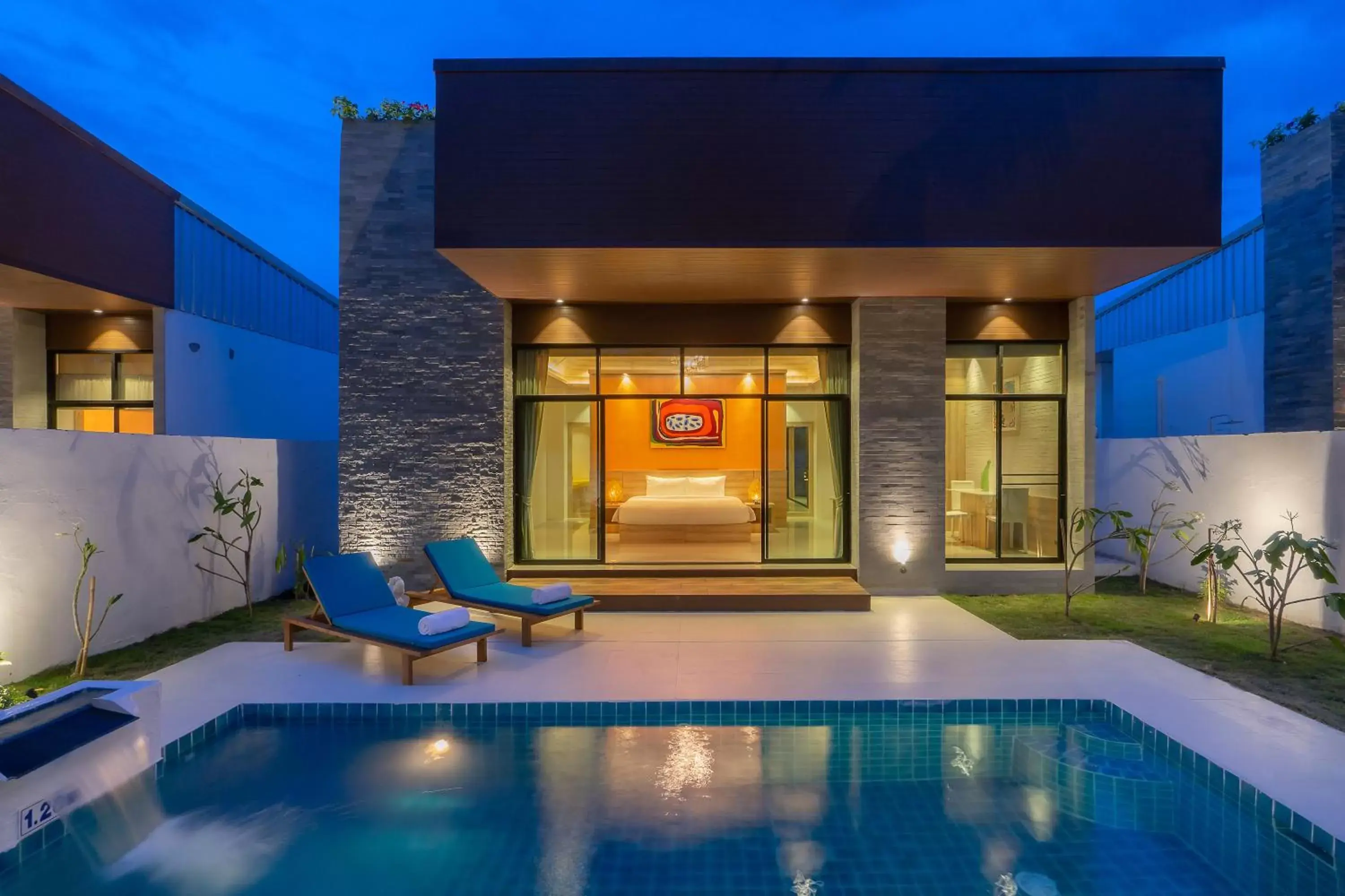 Swimming pool in Dhevan Dara Resort & Spa Hua Hin - Pool Villa Swimming pool in Dhevan Dara Resort & Spa Hua Hin - Pool Villa