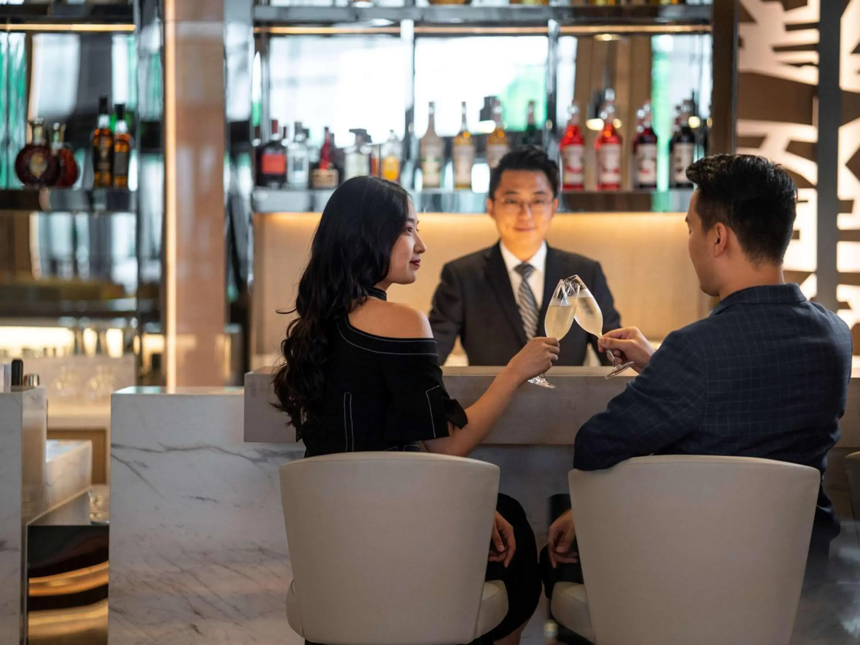 Lounge or bar in Pullman Suzhou Zhonghui