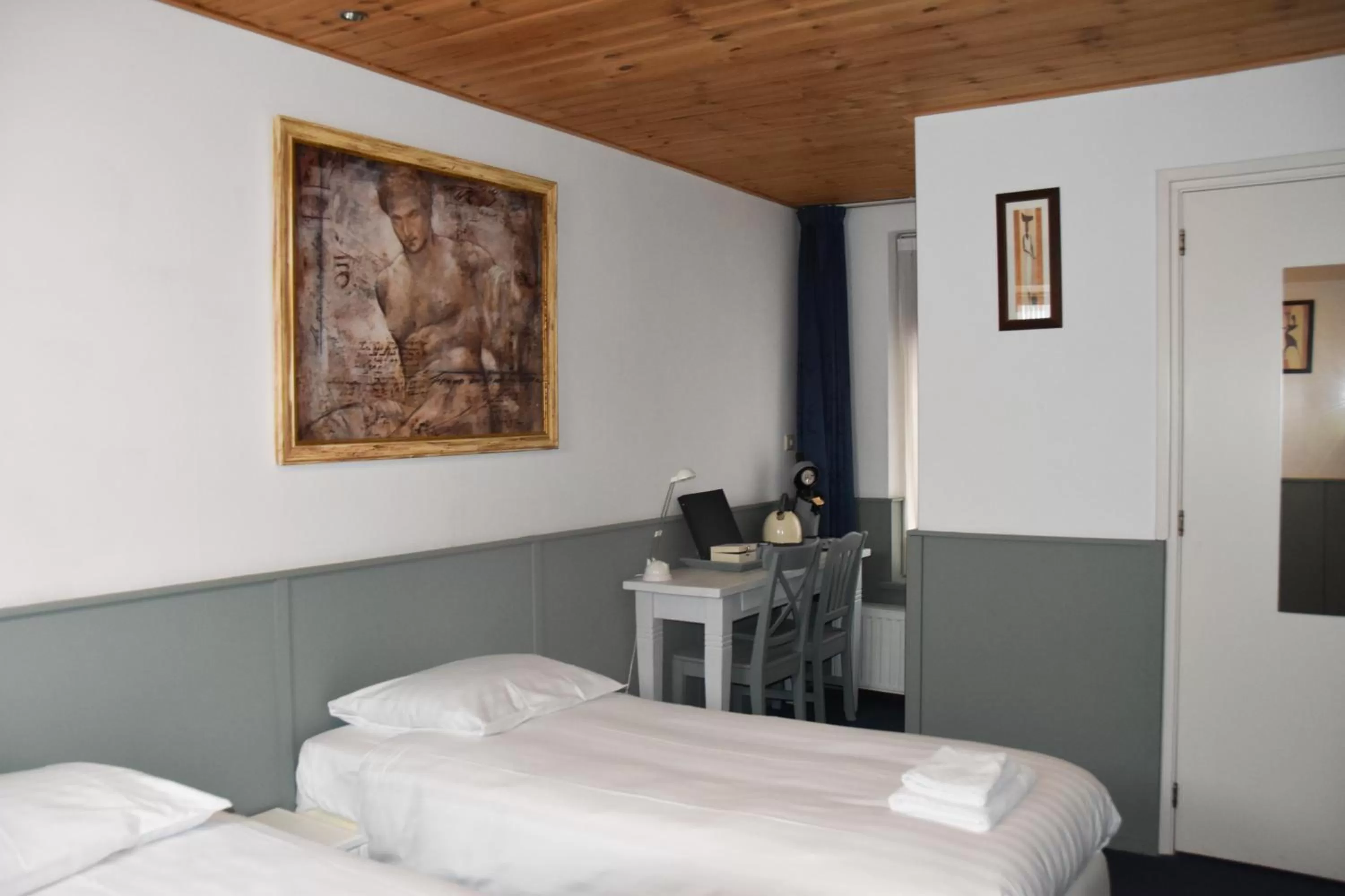 Bedroom, Bed in Hotel Verhoeven