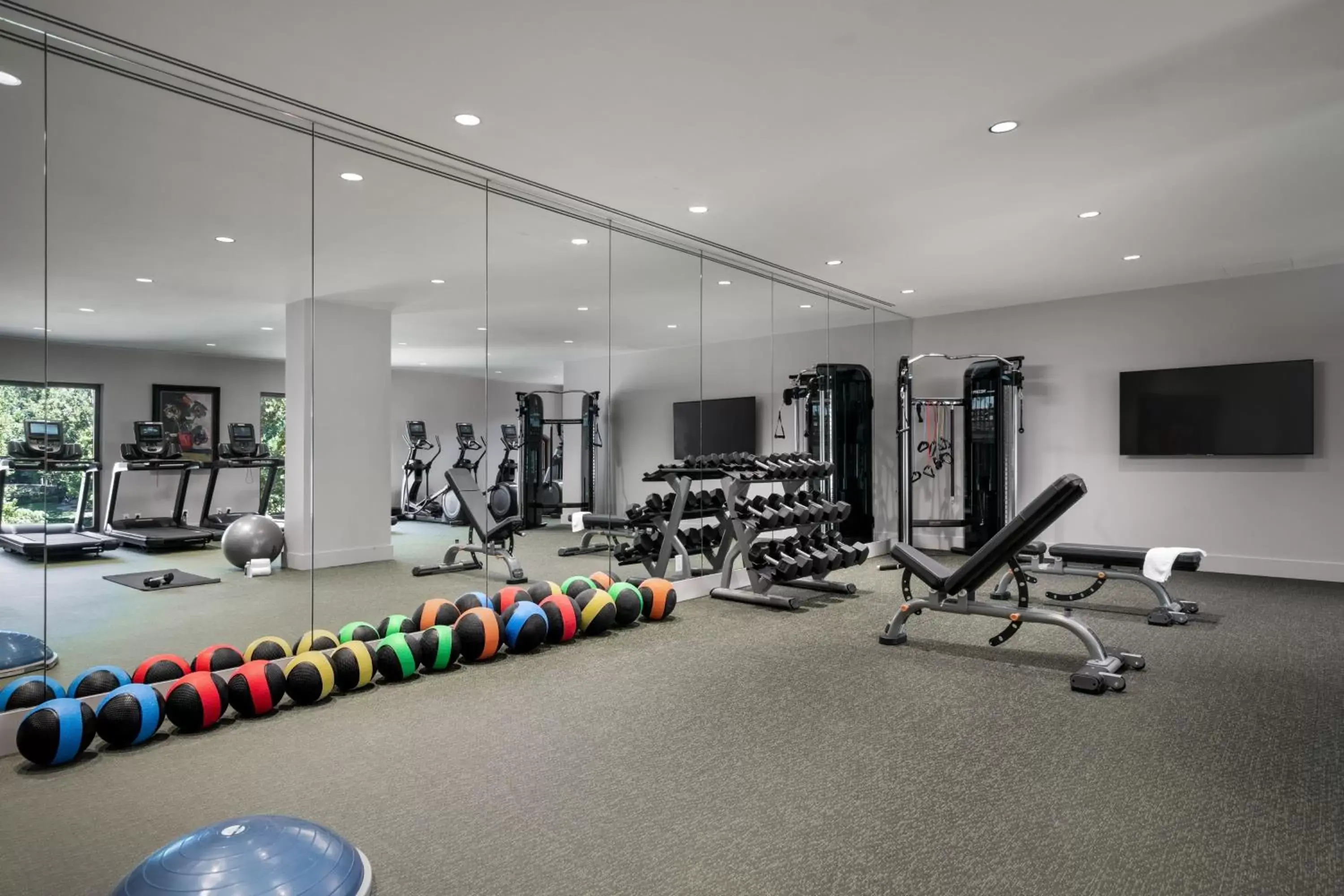 Fitness centre/facilities, Fitness Center/Facilities in Grand Bohemian Lodge Greenville, Autograph Collection