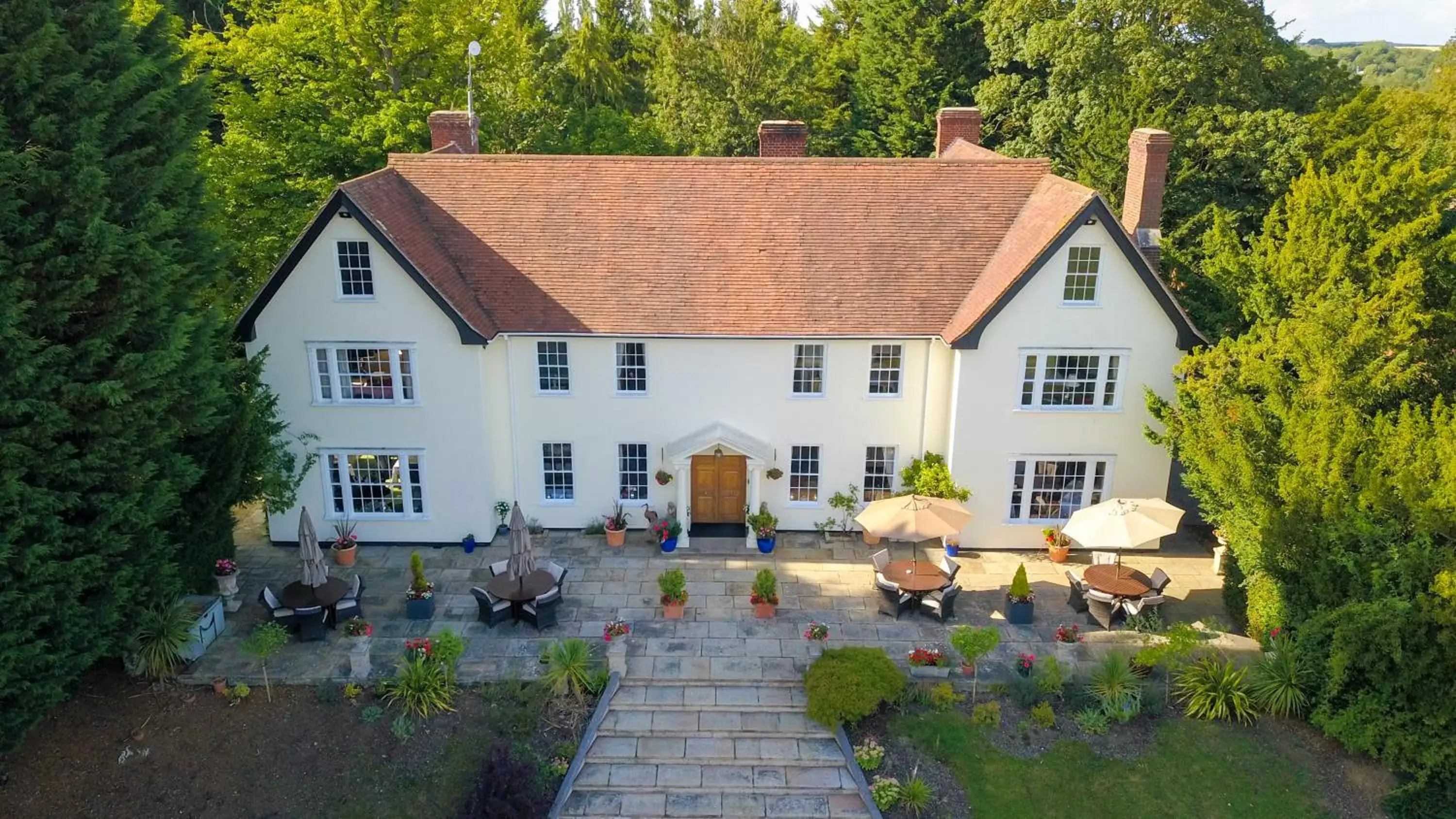 Bird's eye view, Property Building in Sturmer Hall Hotel and Conference Centre