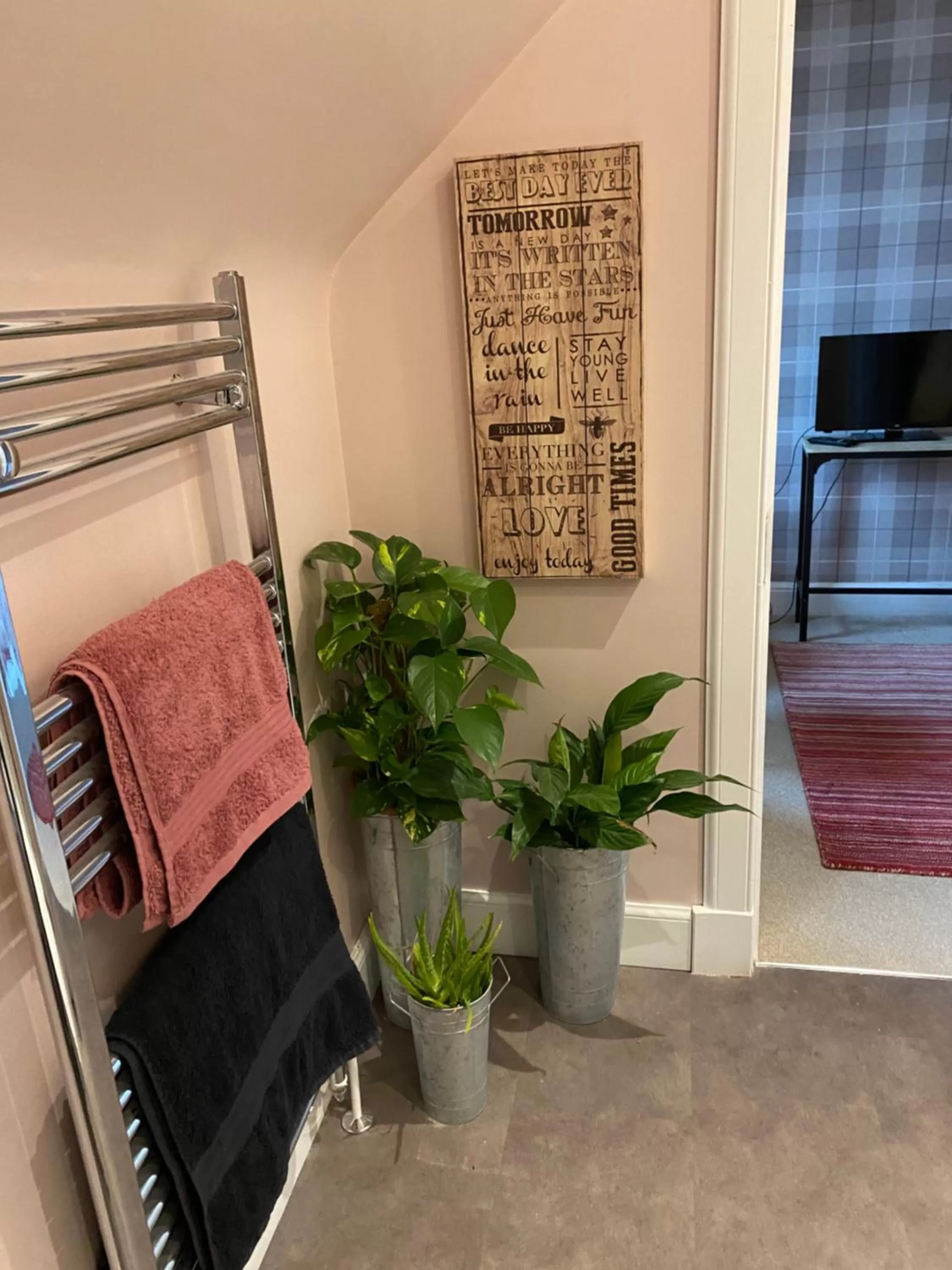 Bed in Alpine cottage