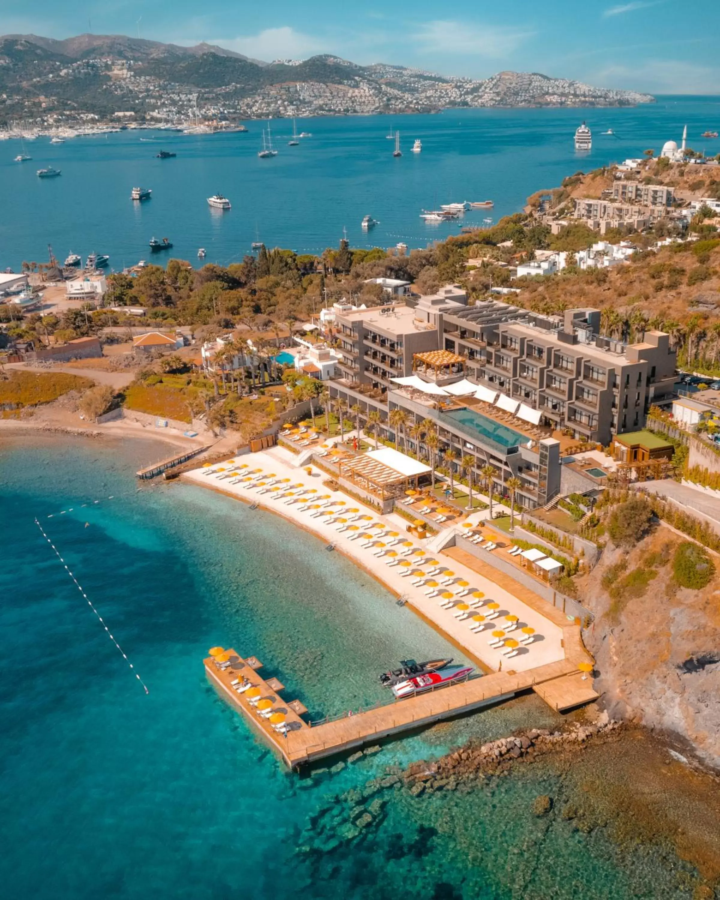 View (from property/room), Bird's-eye View in MGallery The Bodrum Hotel Yalikavak