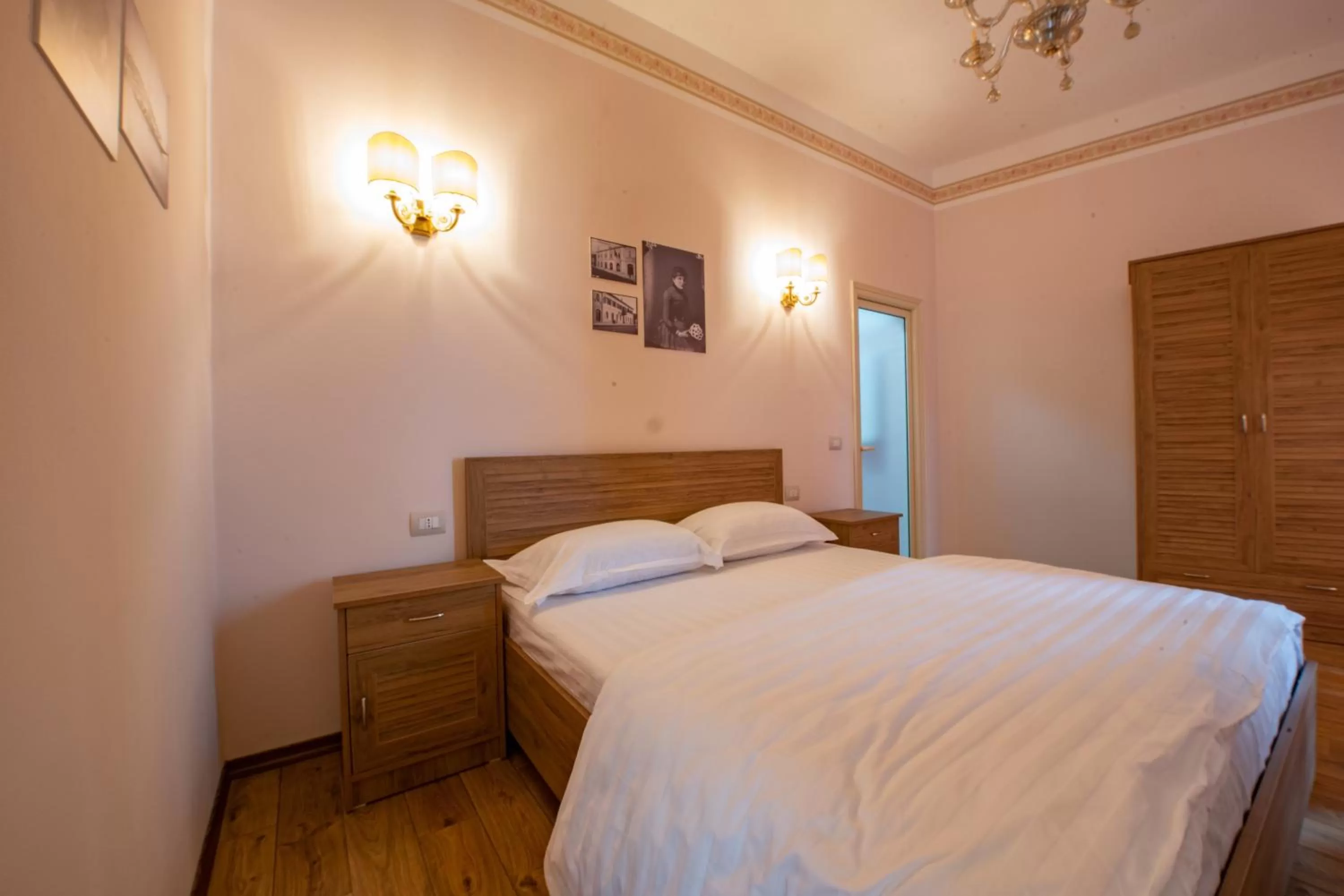 Bed in Hotel Loredano