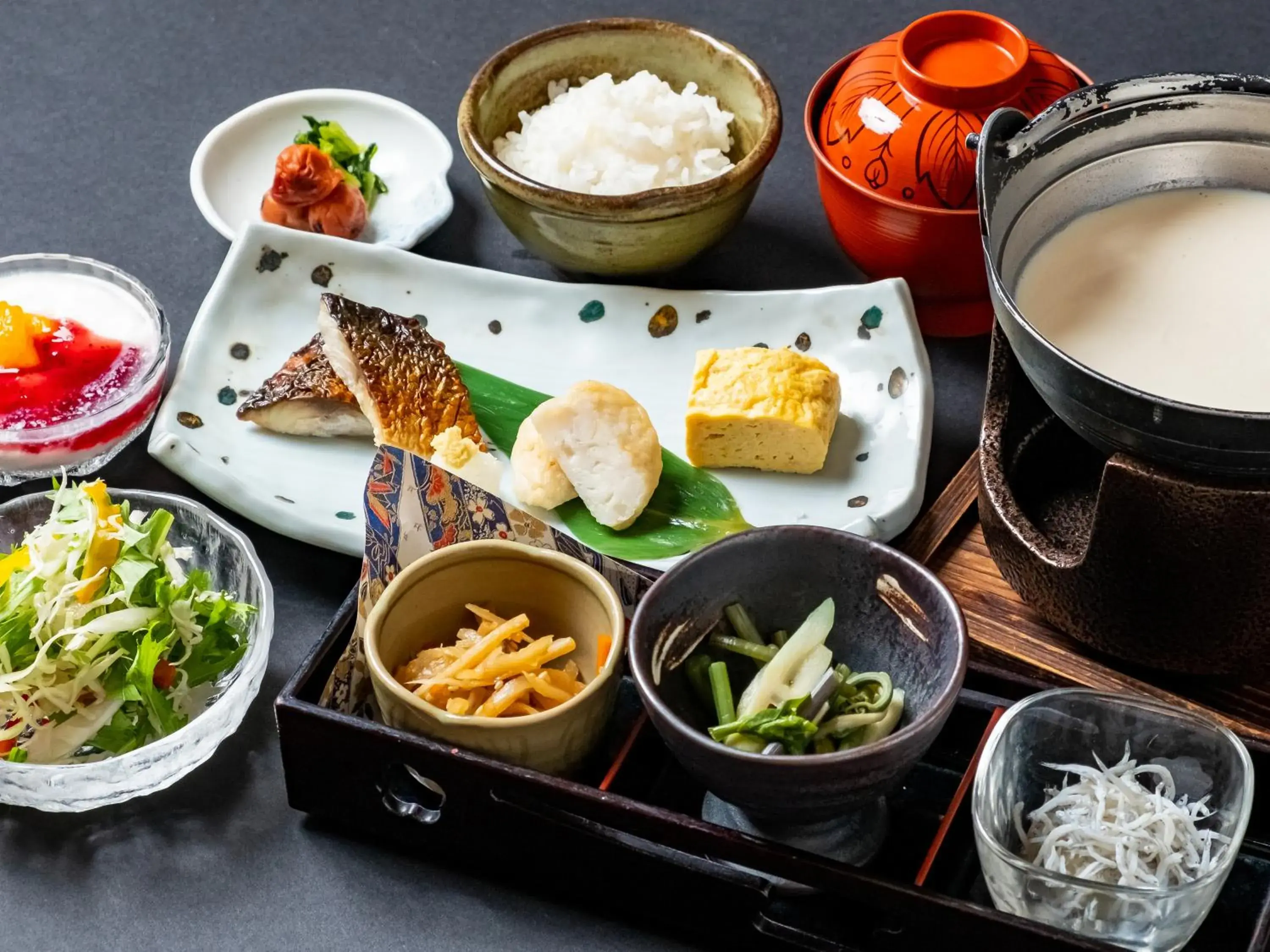 Breakfast in Hakone Shirayunoyado Yamadaya Ryokan