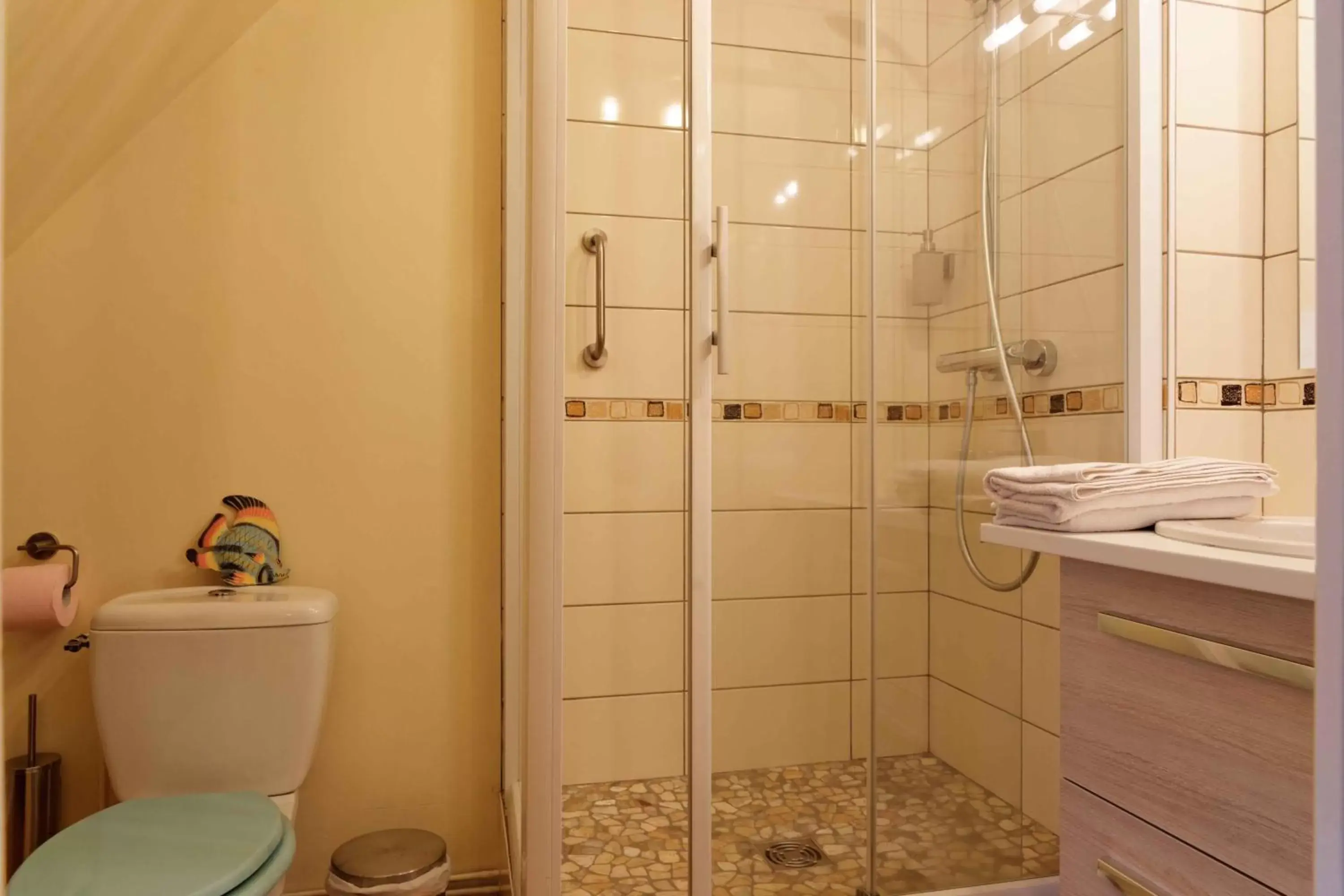 Bathroom in Chambres d'hotes à Autun