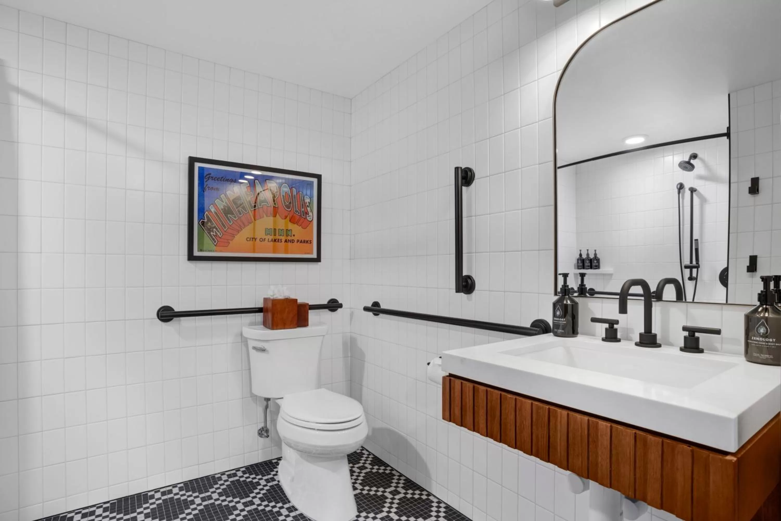 Bathroom in Hotel Indigo - Minneapolis Downtown by IHG