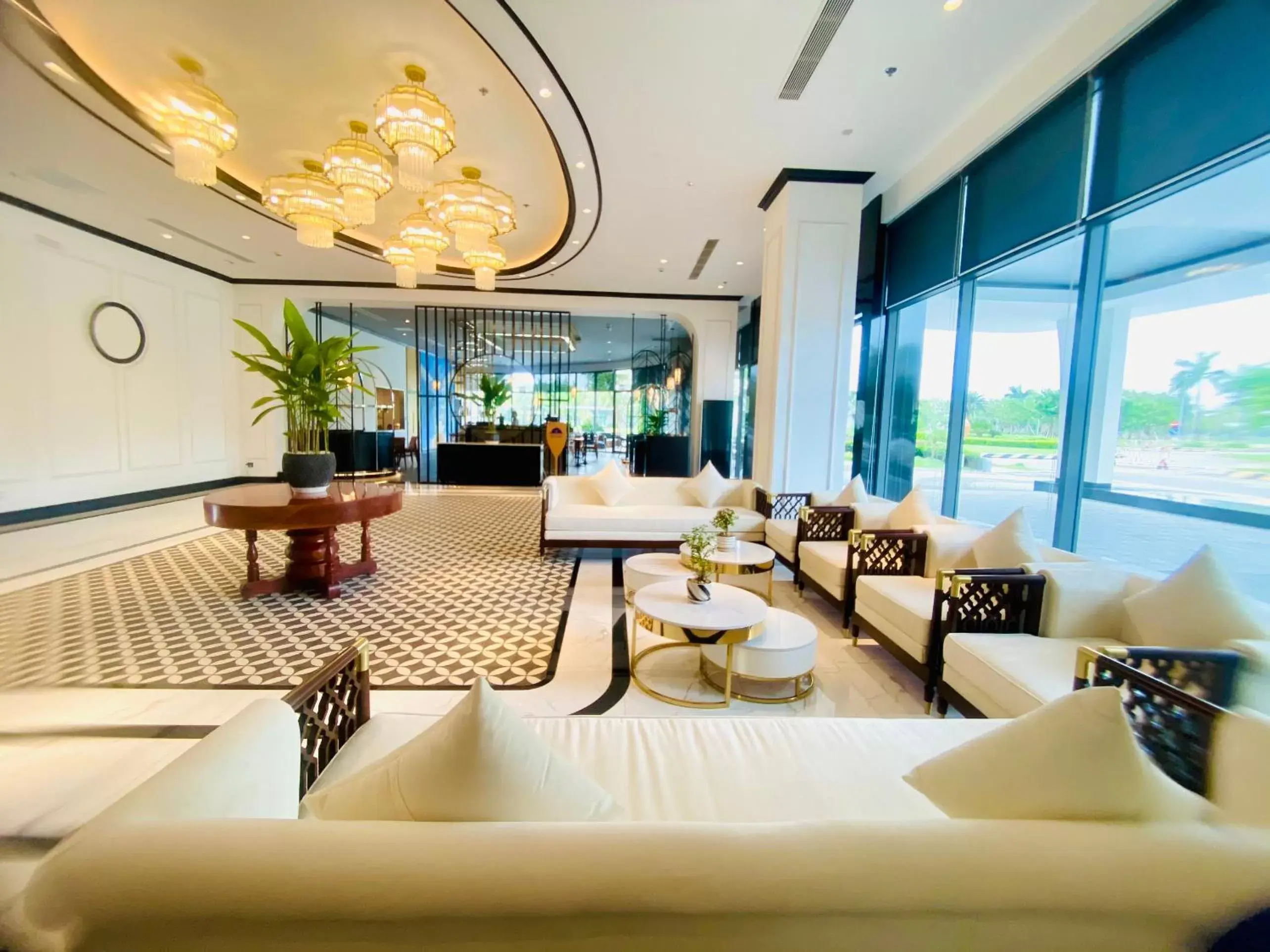 Lobby or reception in NEWCC HOTEL AND SERVICED APARTMENT Lobby or reception in NEWCC HOTEL AND SERVICED APARTMENT