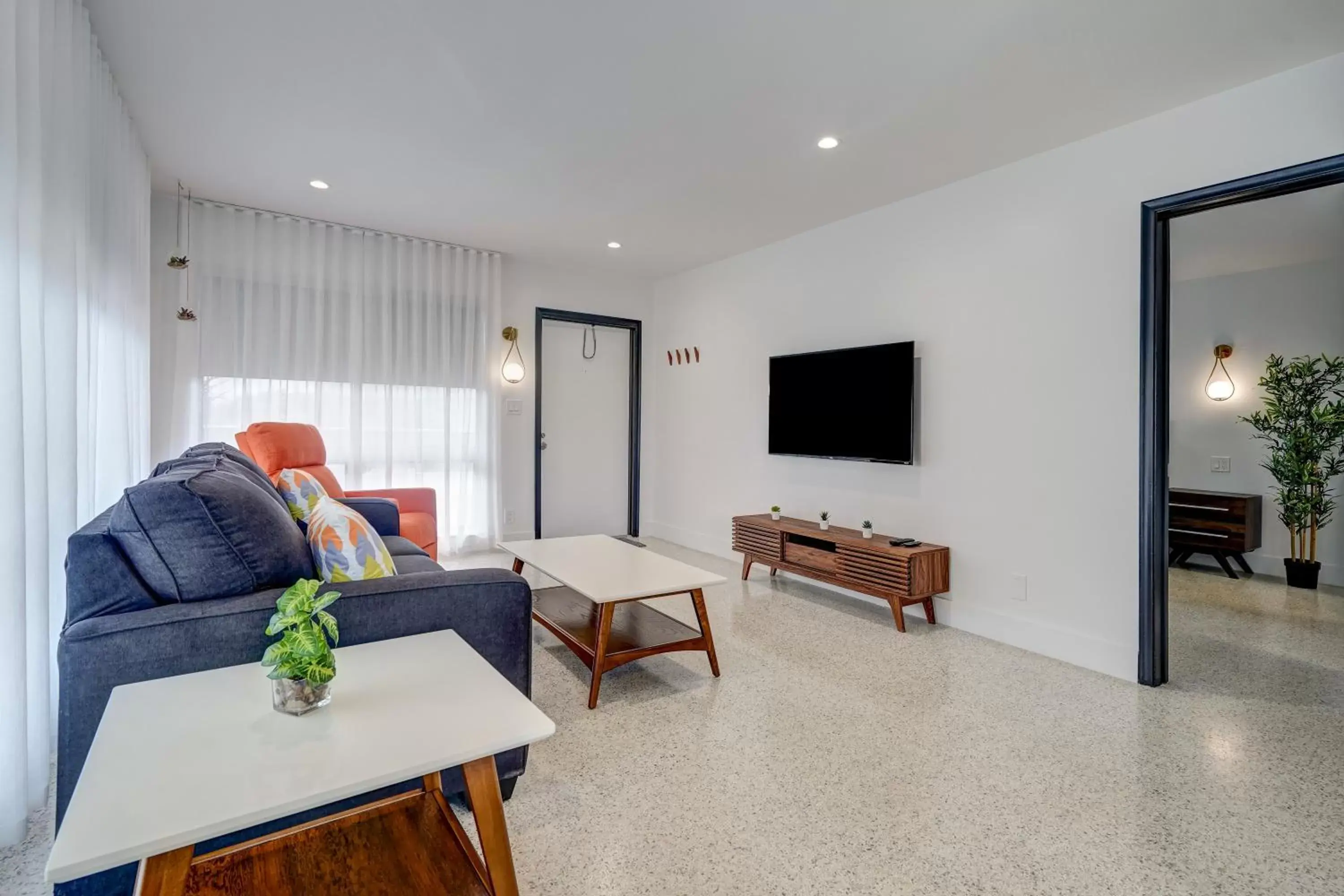 Seating Area in Ocean Villas of Deerfield