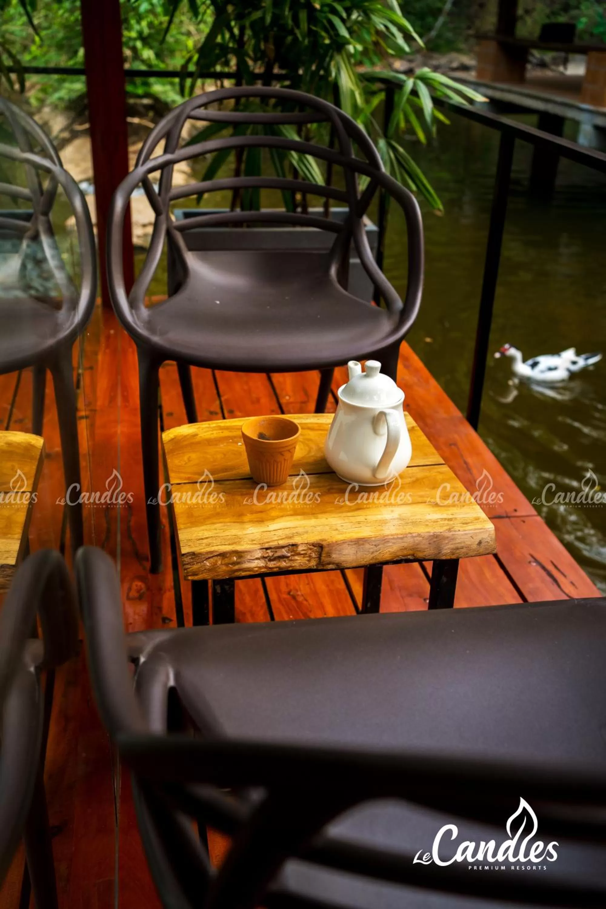 Seating area in Le Candles Resort