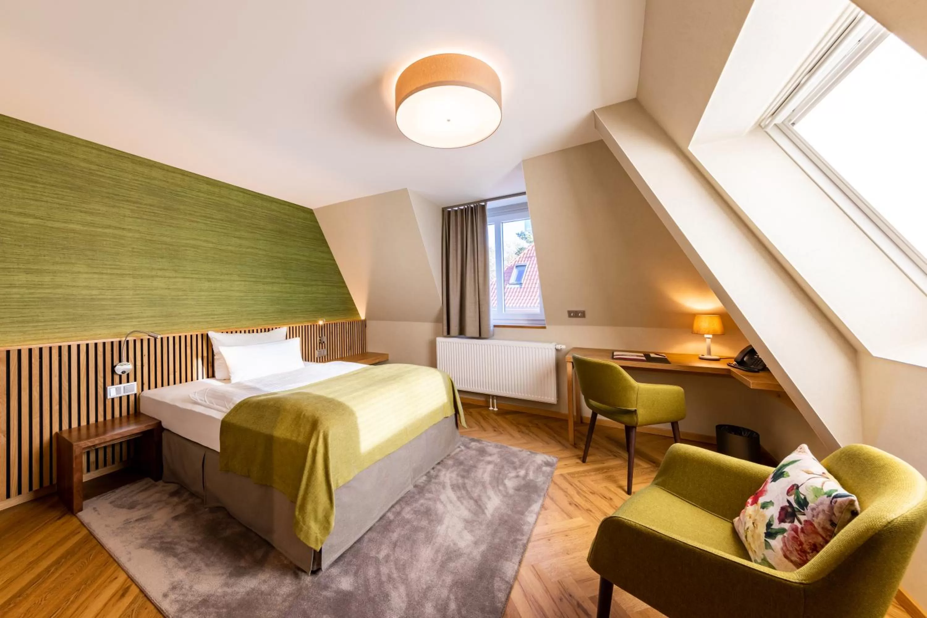 Bed in Parkhotel Güldene Berge