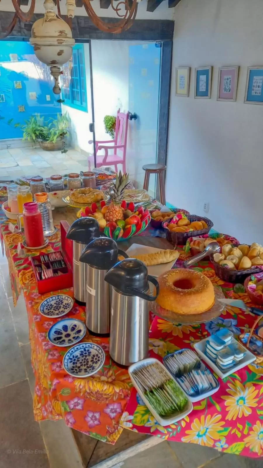 Breakfast in Vila Bela-Emília