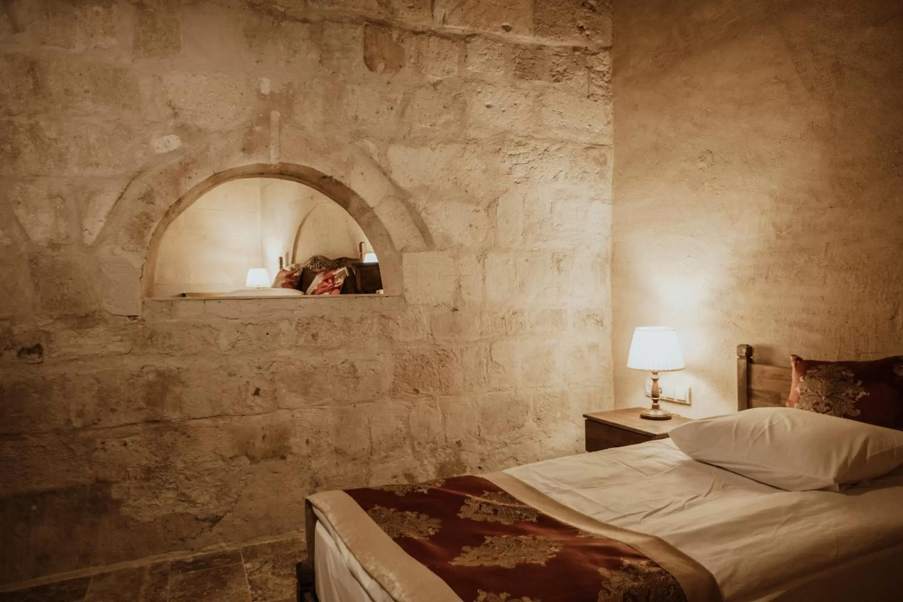Bedroom, Bed in Alia Cave Hotel