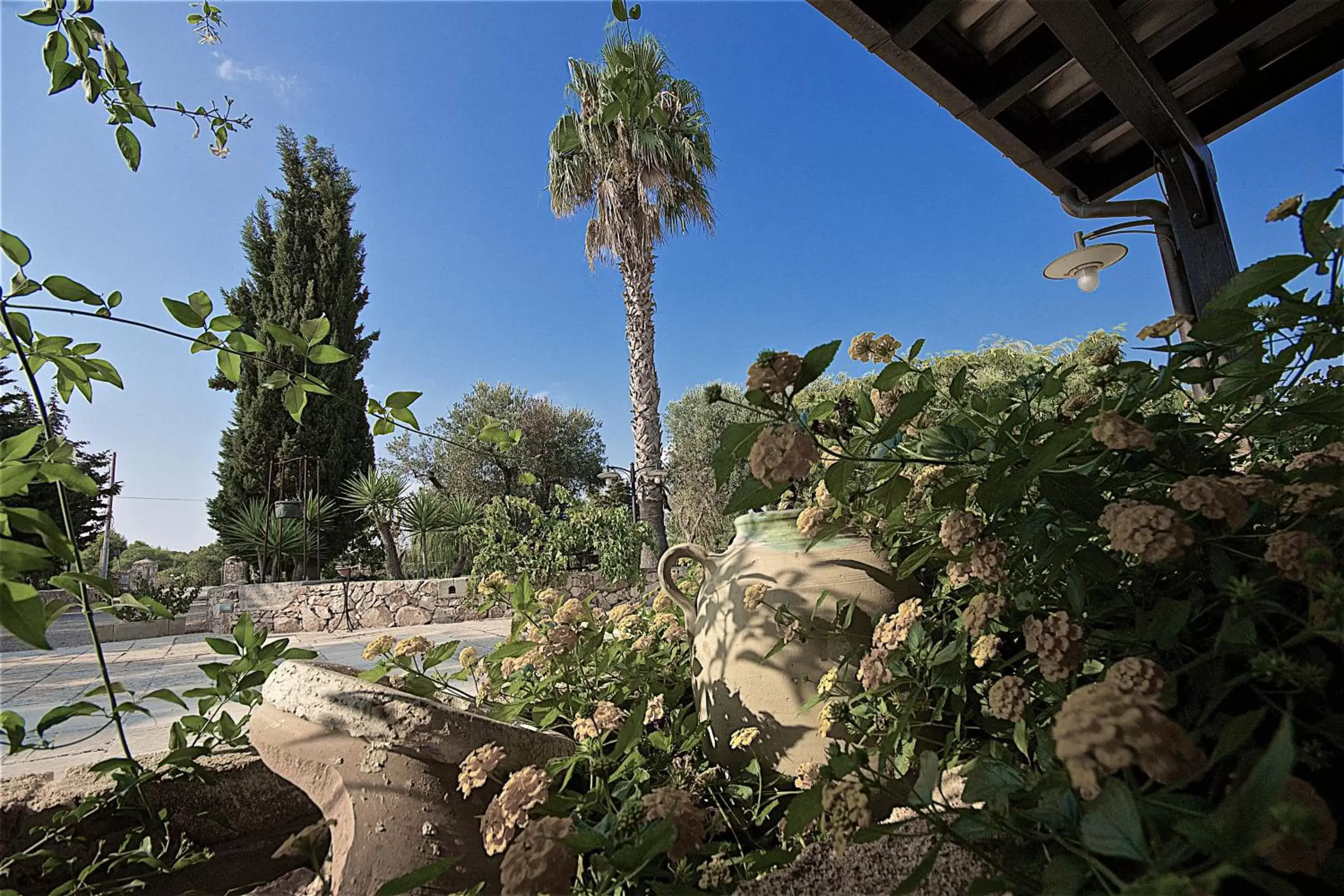 Garden in Hotel Masseria Le Pajare