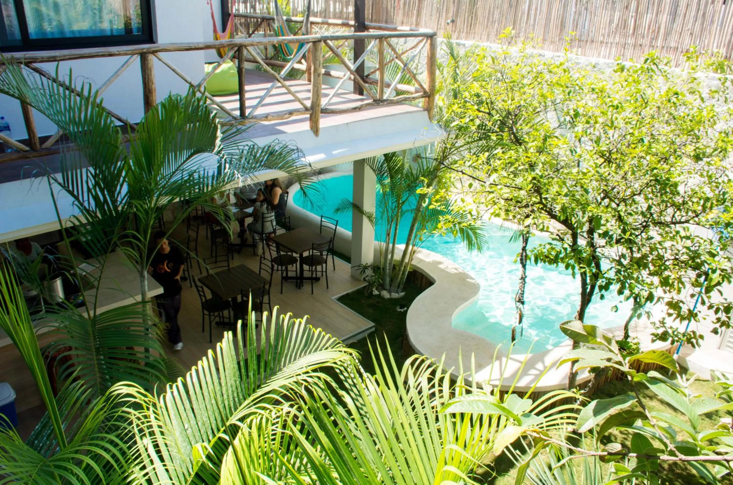 Garden in Pacha Tulum Boutique Hotel