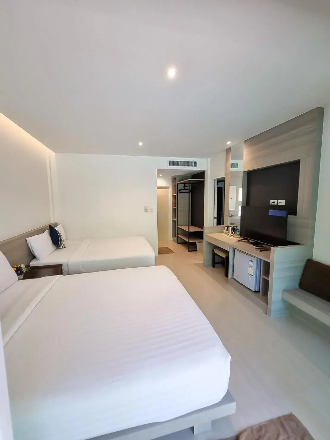 Photo of the whole room, Bed in Nirundorn Resort Chaam