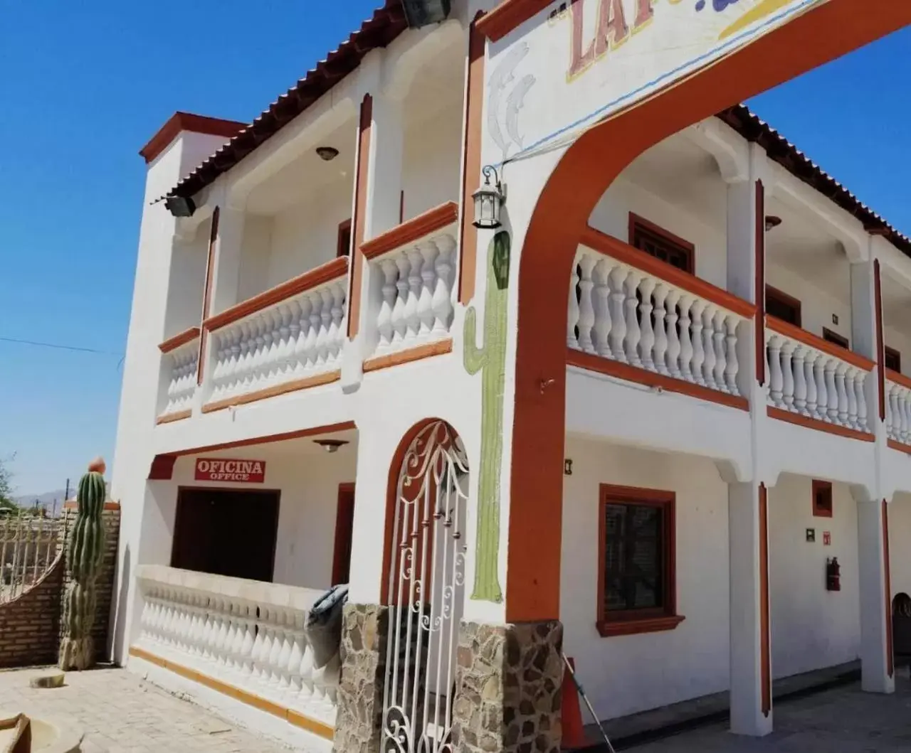 Property Building in Hotel Posada Magdalena