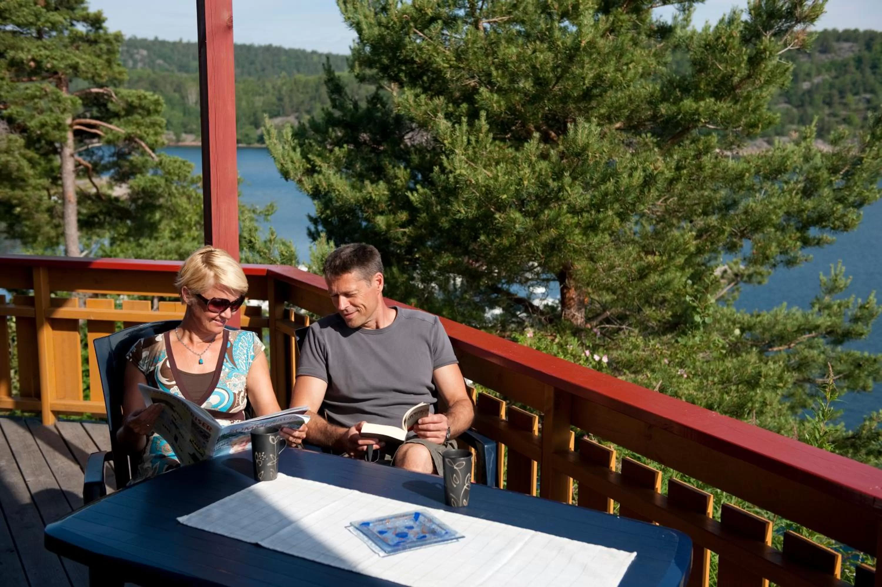 Balcony/Terrace in Sørlandet Feriesenter