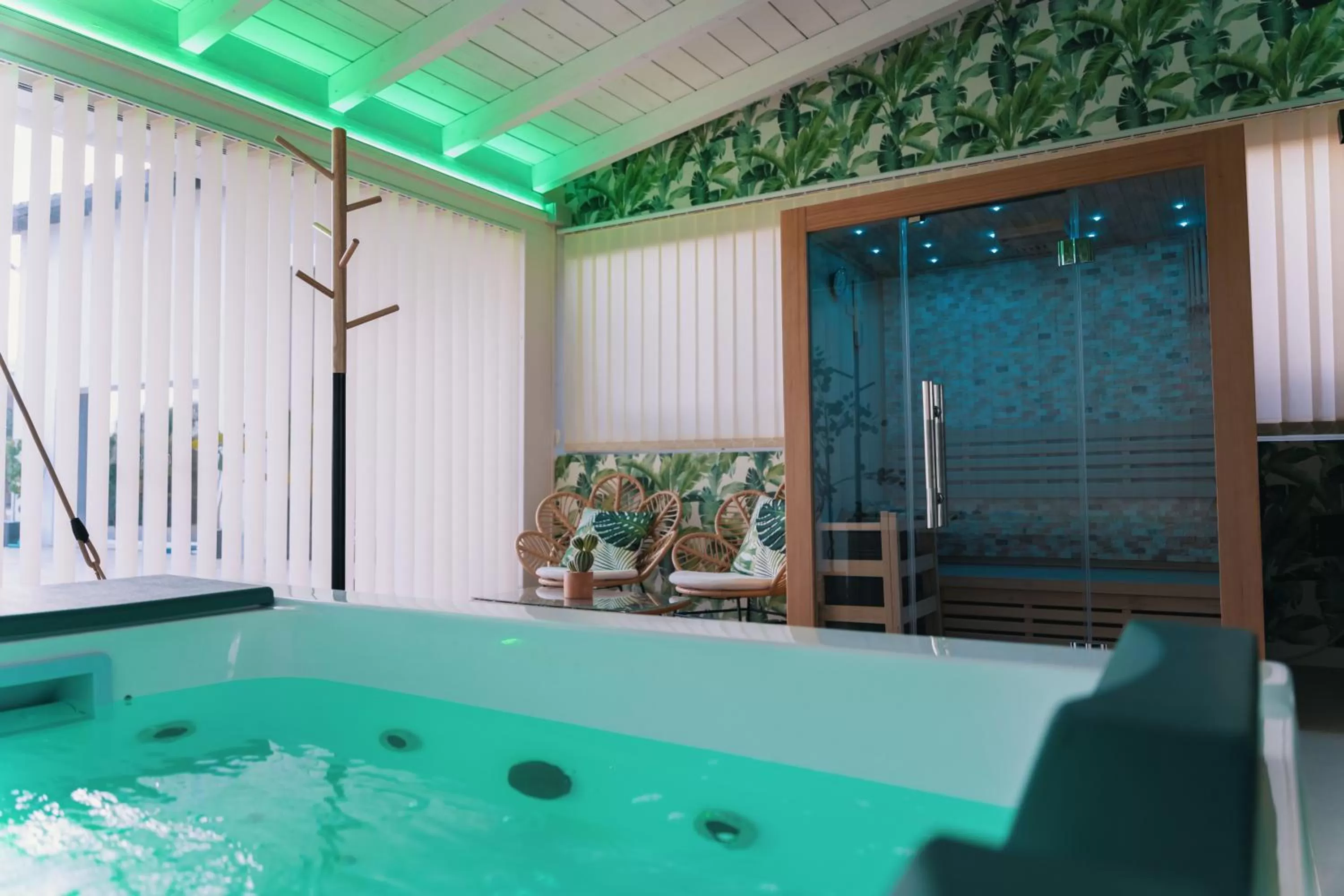 Hot Tub, Swimming Pool in Emesh Boutique Suite