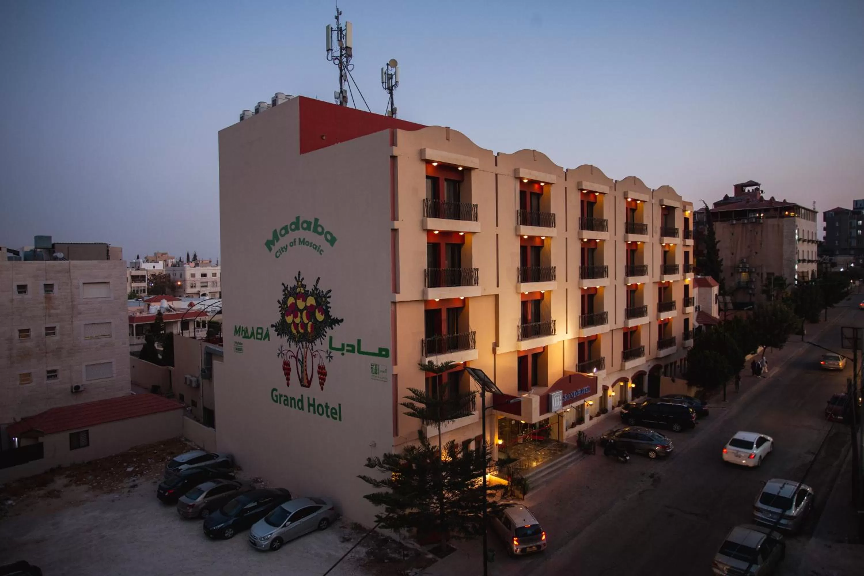 Property building in Grand Hotel Madaba
