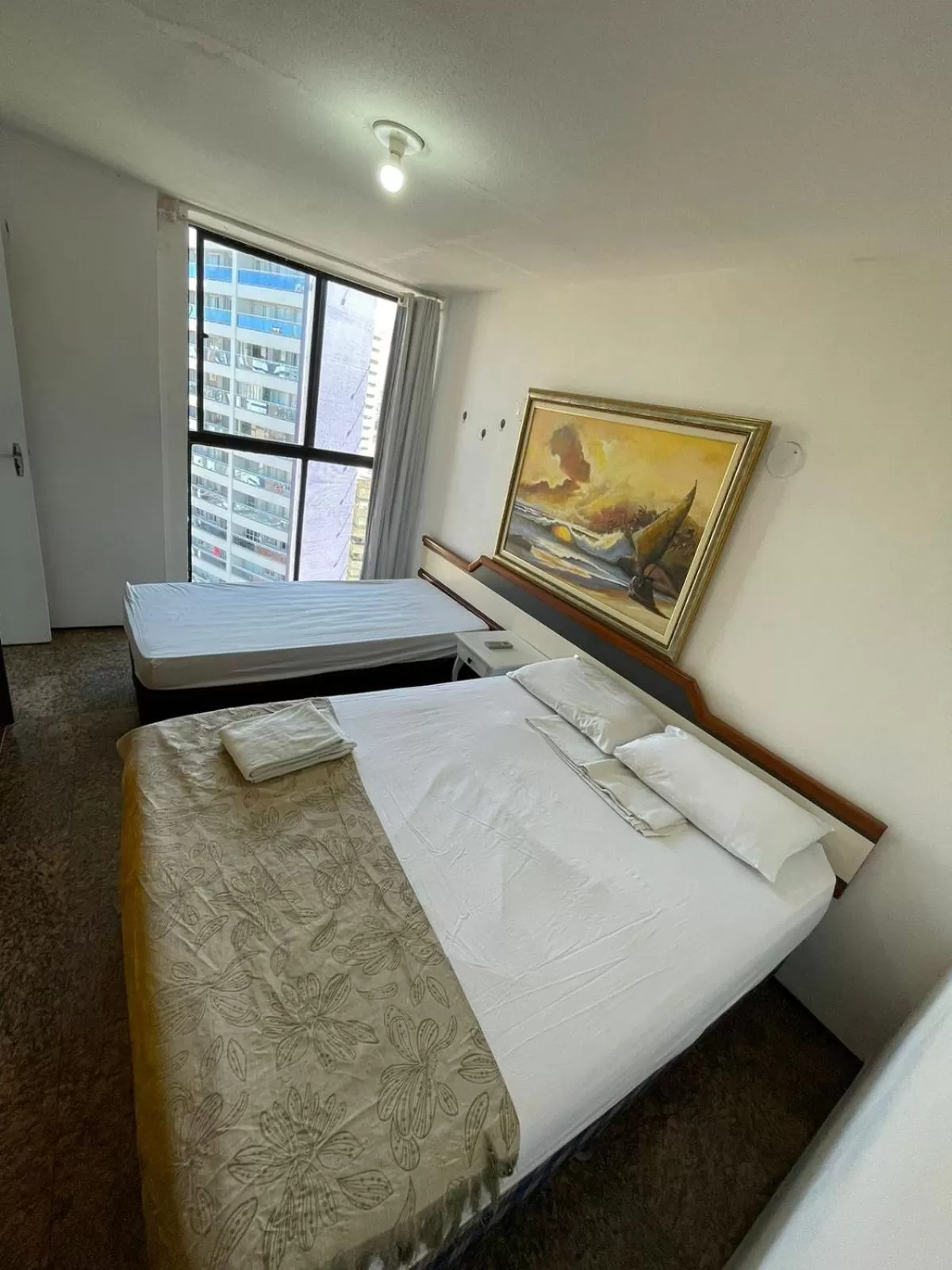 Bed in Flat Atlântico Neto