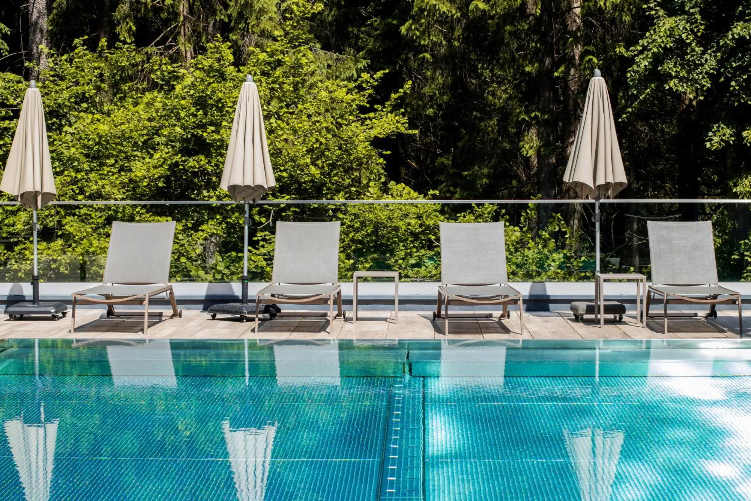 Pool view, Swimming Pool in Aktivhotel Waldhof