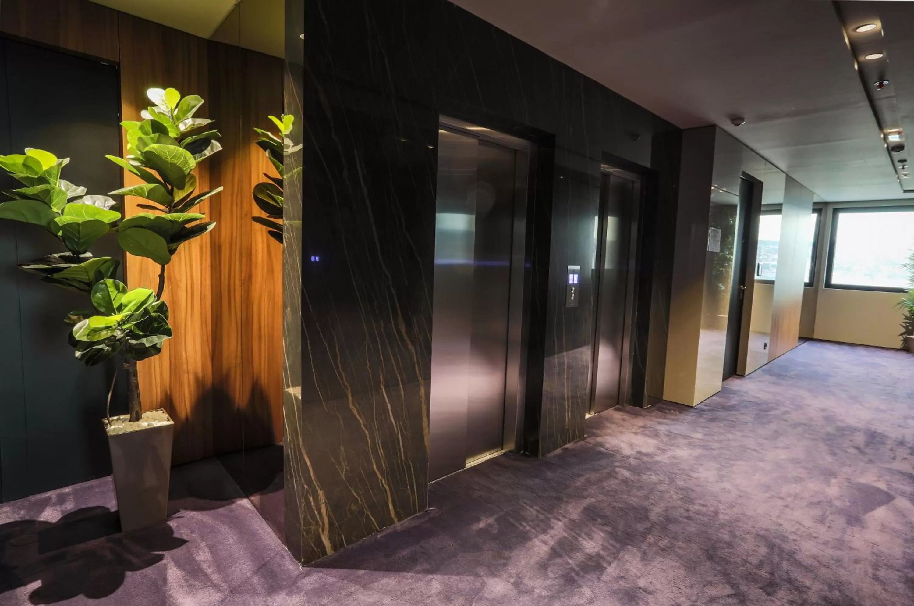 Decorative detail in Ambasador Hotel