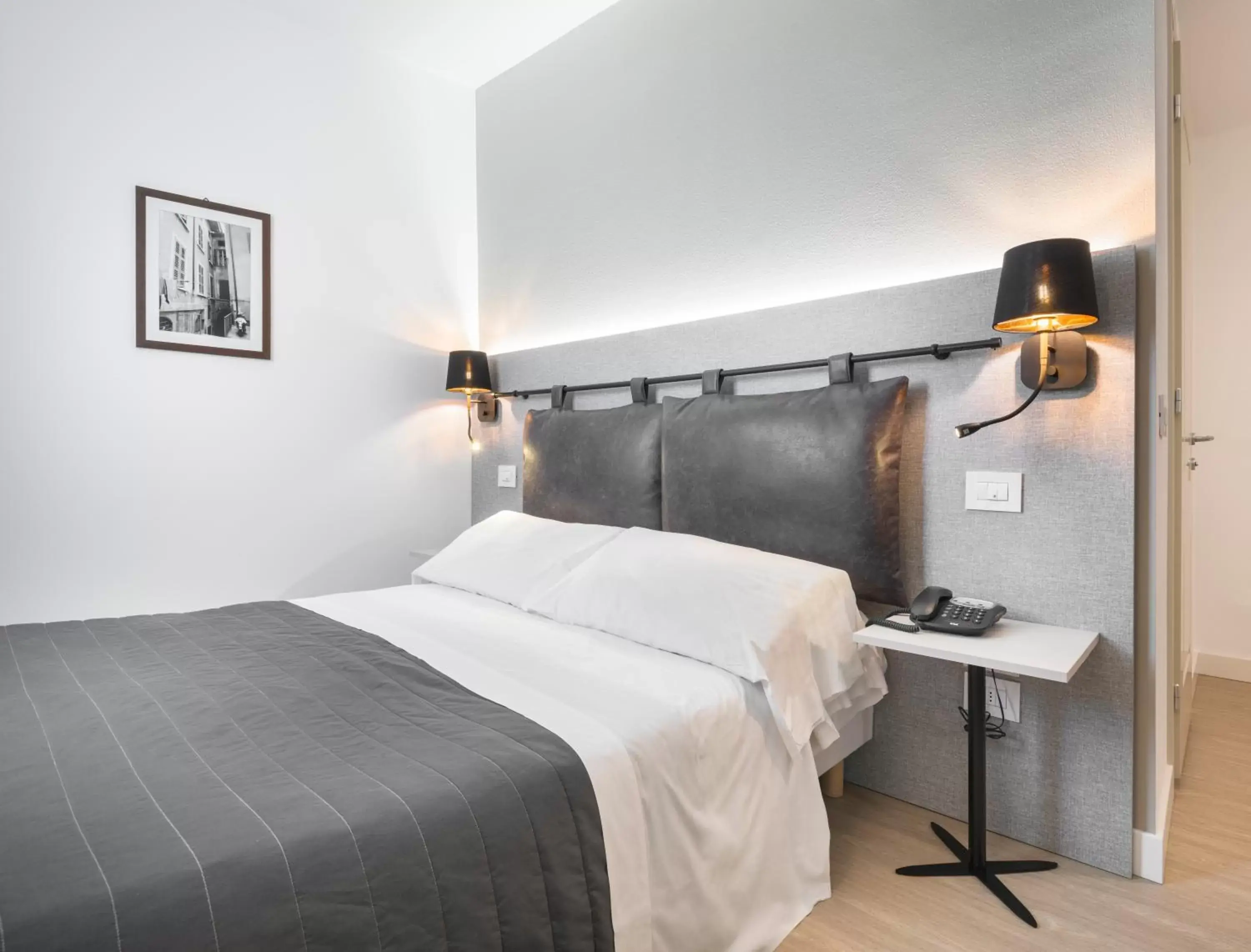 Bedroom, Bed in Rivalta Life Style Hotel Bedroom, Bed in Rivalta Life Style Hotel