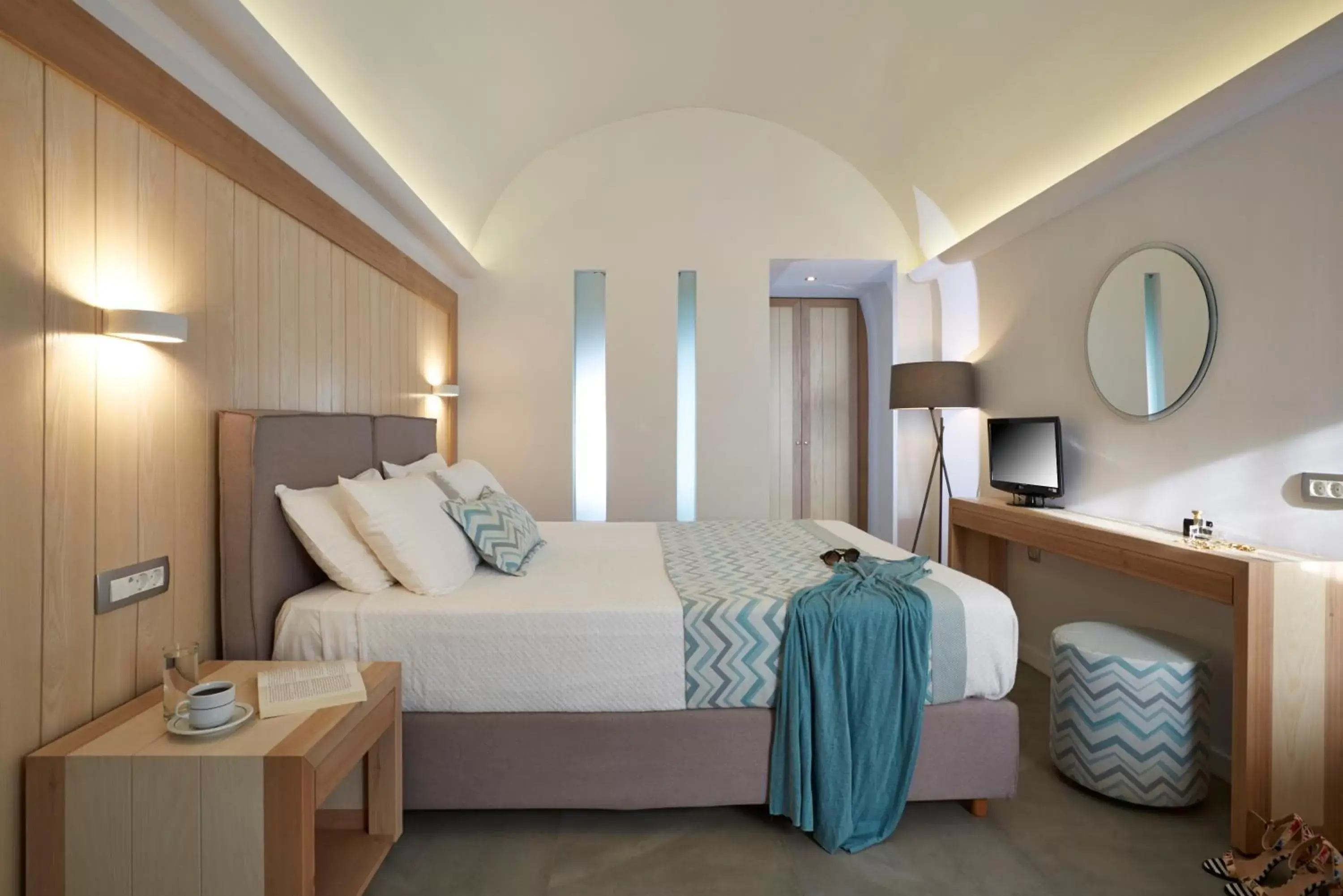 Bedroom, Bed in Volcano View by Caldera Collection Bedroom, Bed in Volcano View by Caldera Collection