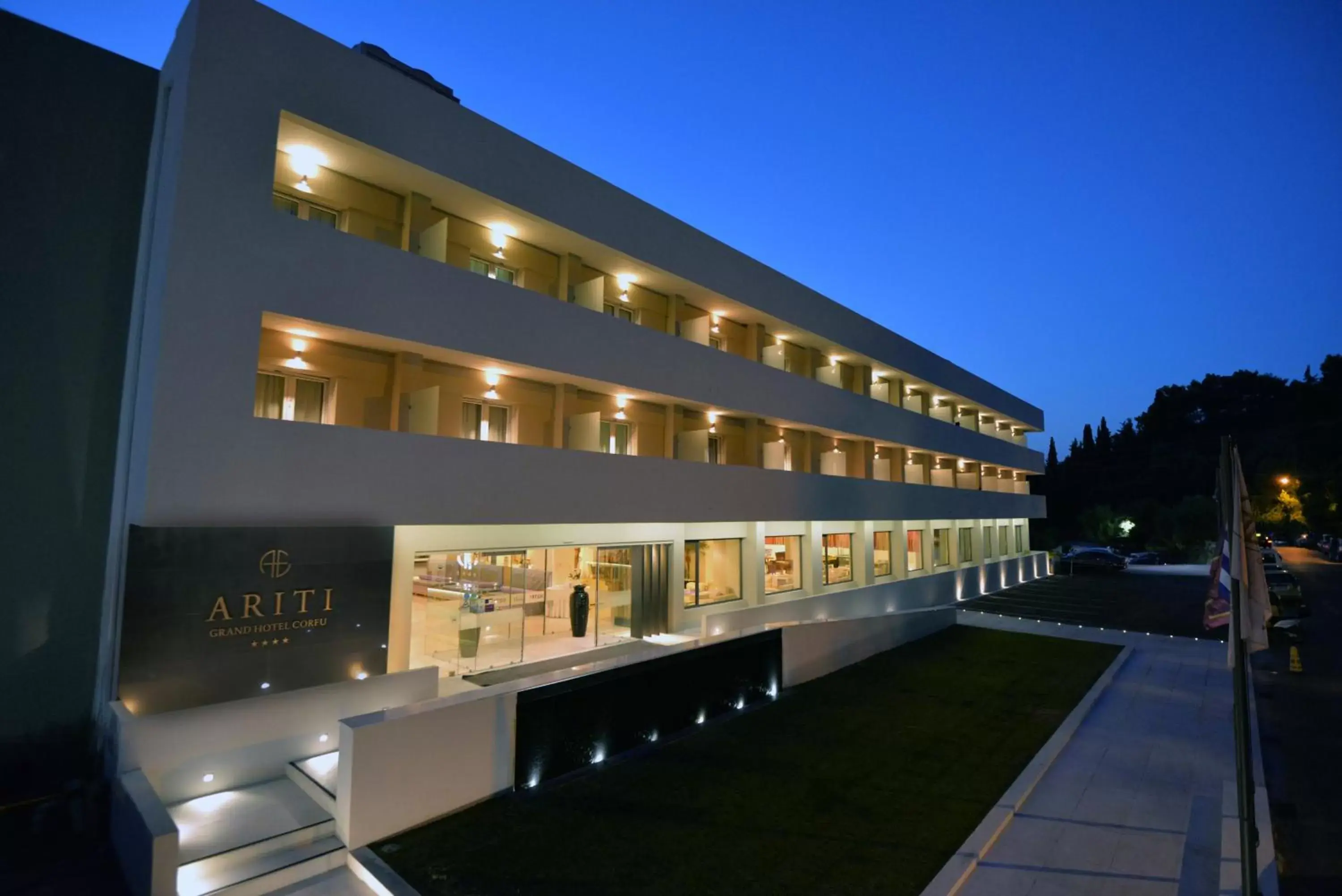 Facade/entrance, Property Building in Ariti Grand Hotel