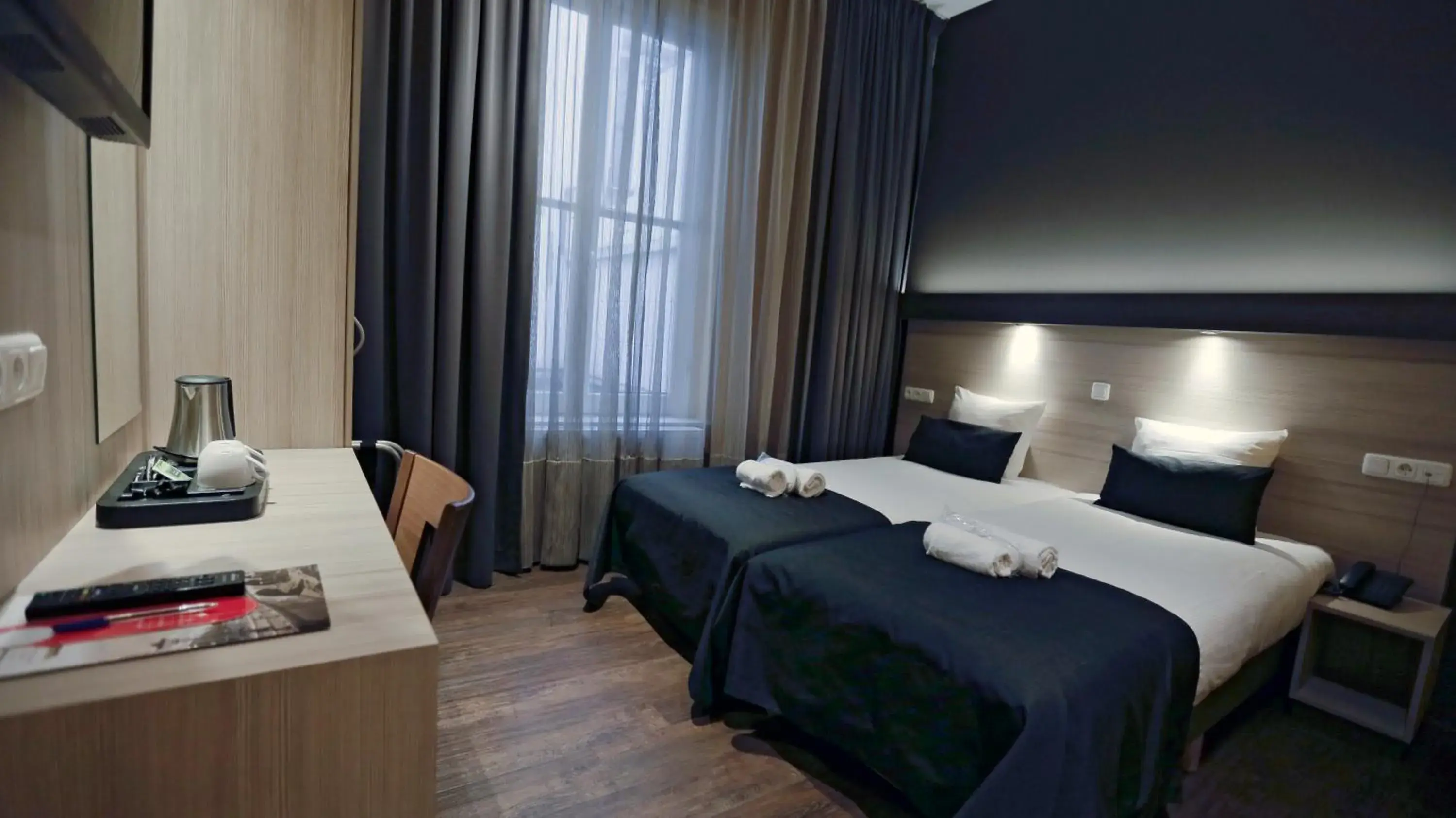 Bed in City Hotel Amsterdam