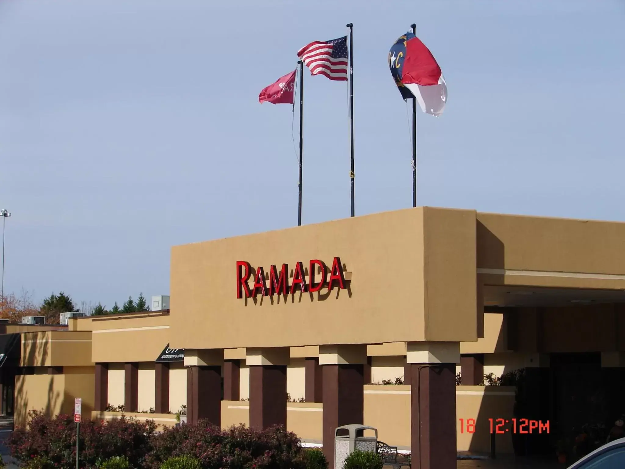 Property Building in Ramada Plaza by Wyndham Charlotte South End Airport