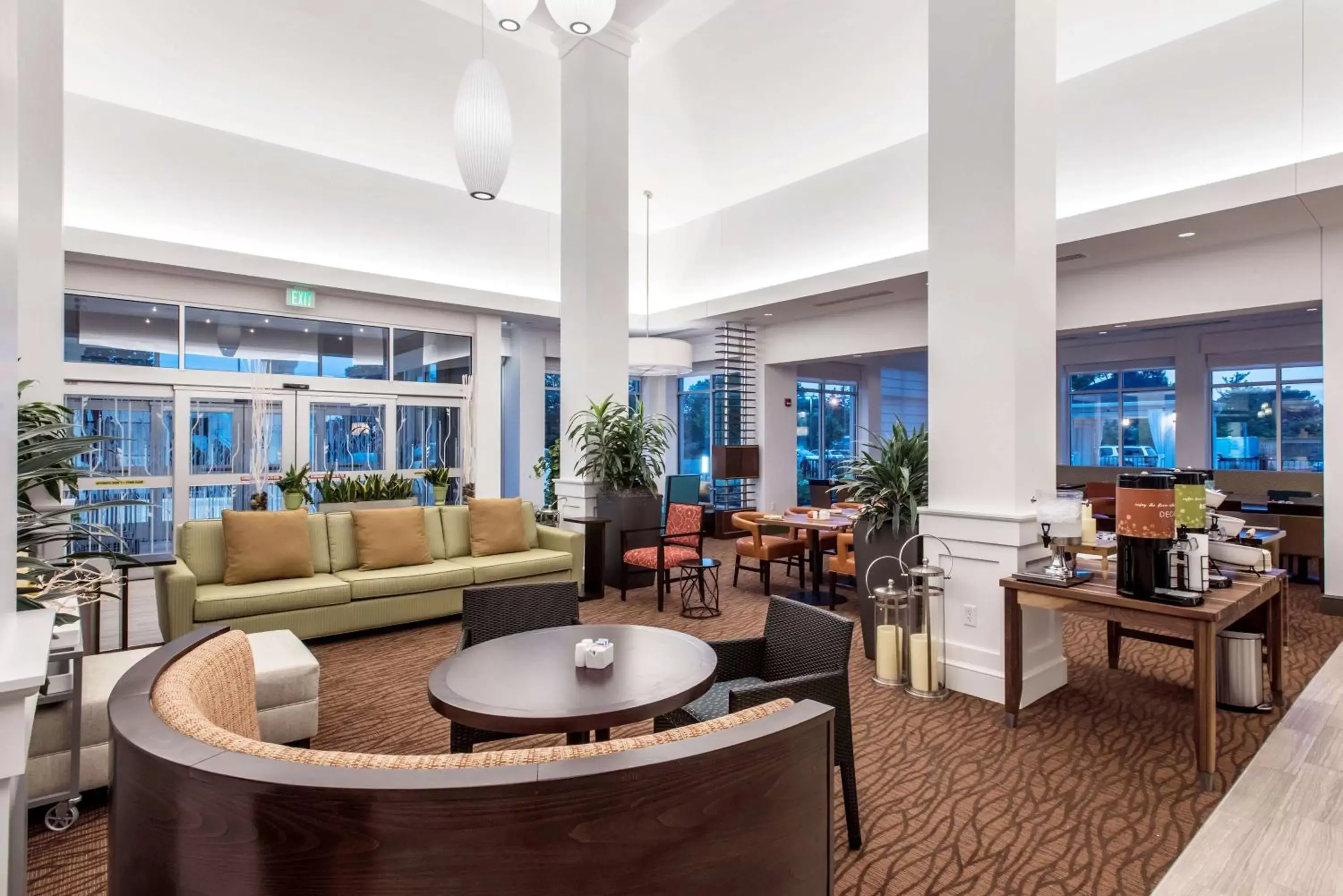 Lobby or reception, Restaurant/Places to Eat in Hilton Garden Inn Minneapolis Airport Mall of America