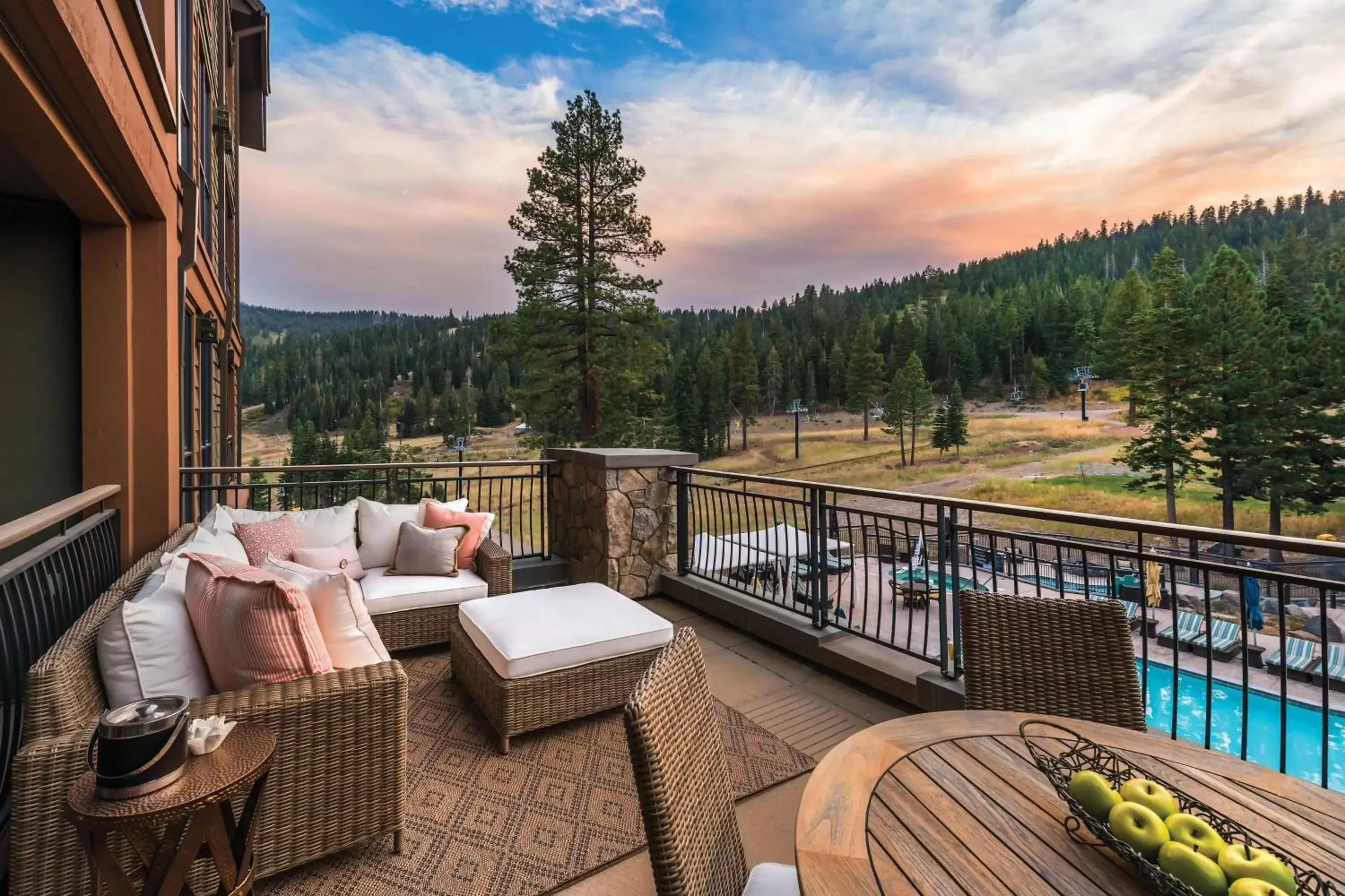 Bedroom, Balcony/Terrace in The Ritz-Carlton, Lake Tahoe