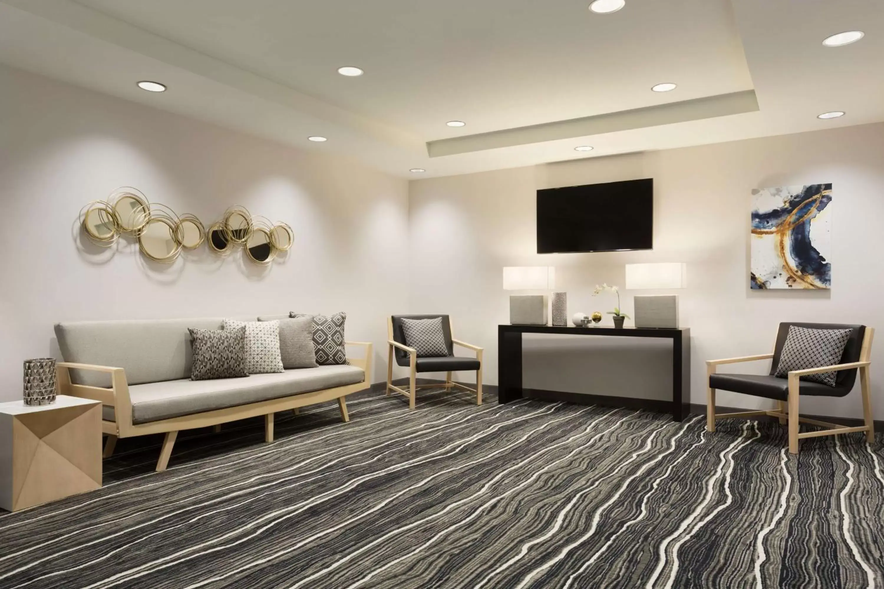 Property building, Seating Area in Homewood Suites By Hilton SLC/Draper