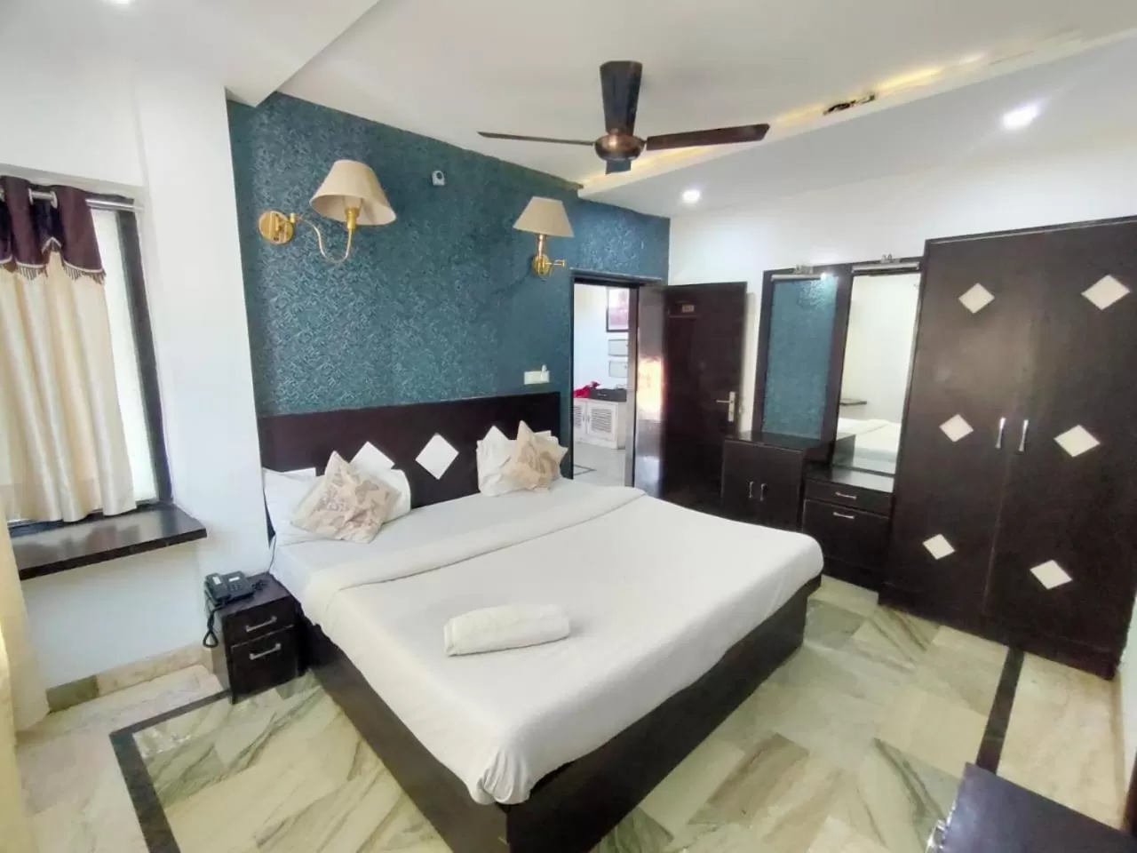 Bedroom, Bed in Hotel Laxman Resort by The Golden Taj Group &Hotels