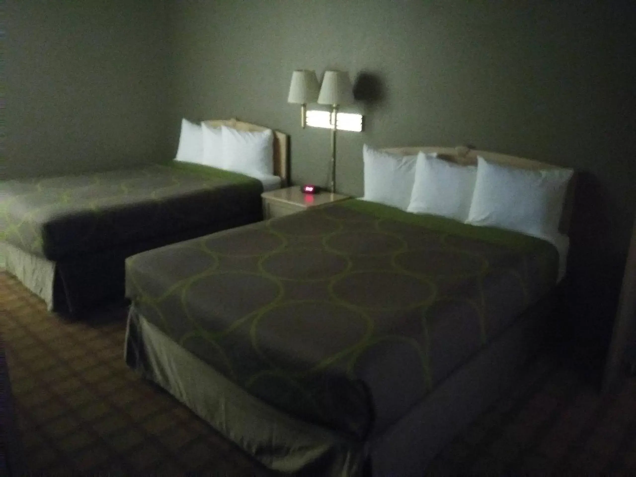 Bed in Super 8 by Wyndham Albuquerque West/Coors Blvd