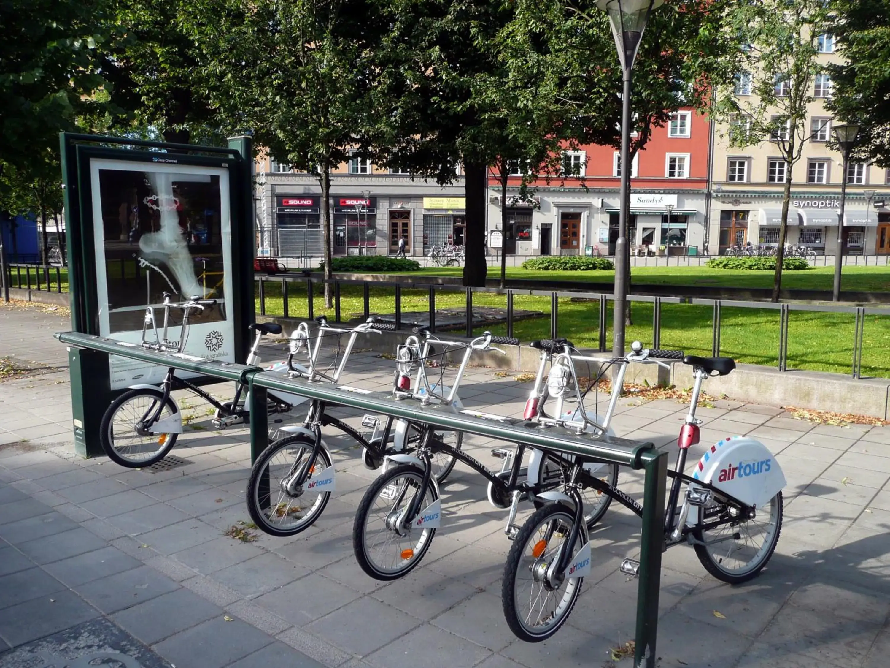 Cycling in Wasa Park Hotel