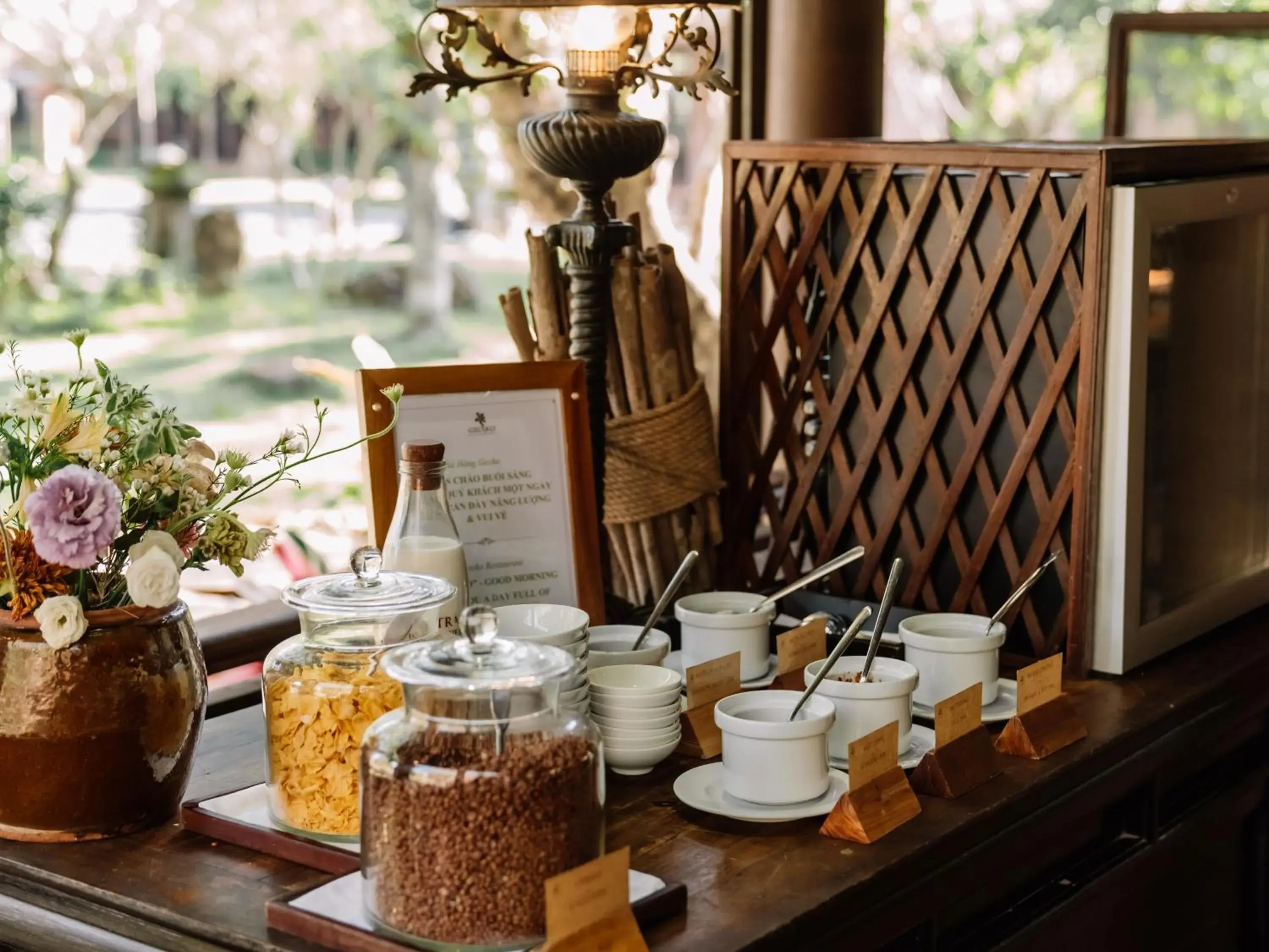 Breakfast in Ho Tram Beach Boutique Resort & Spa Breakfast in Ho Tram Beach Boutique Resort & Spa