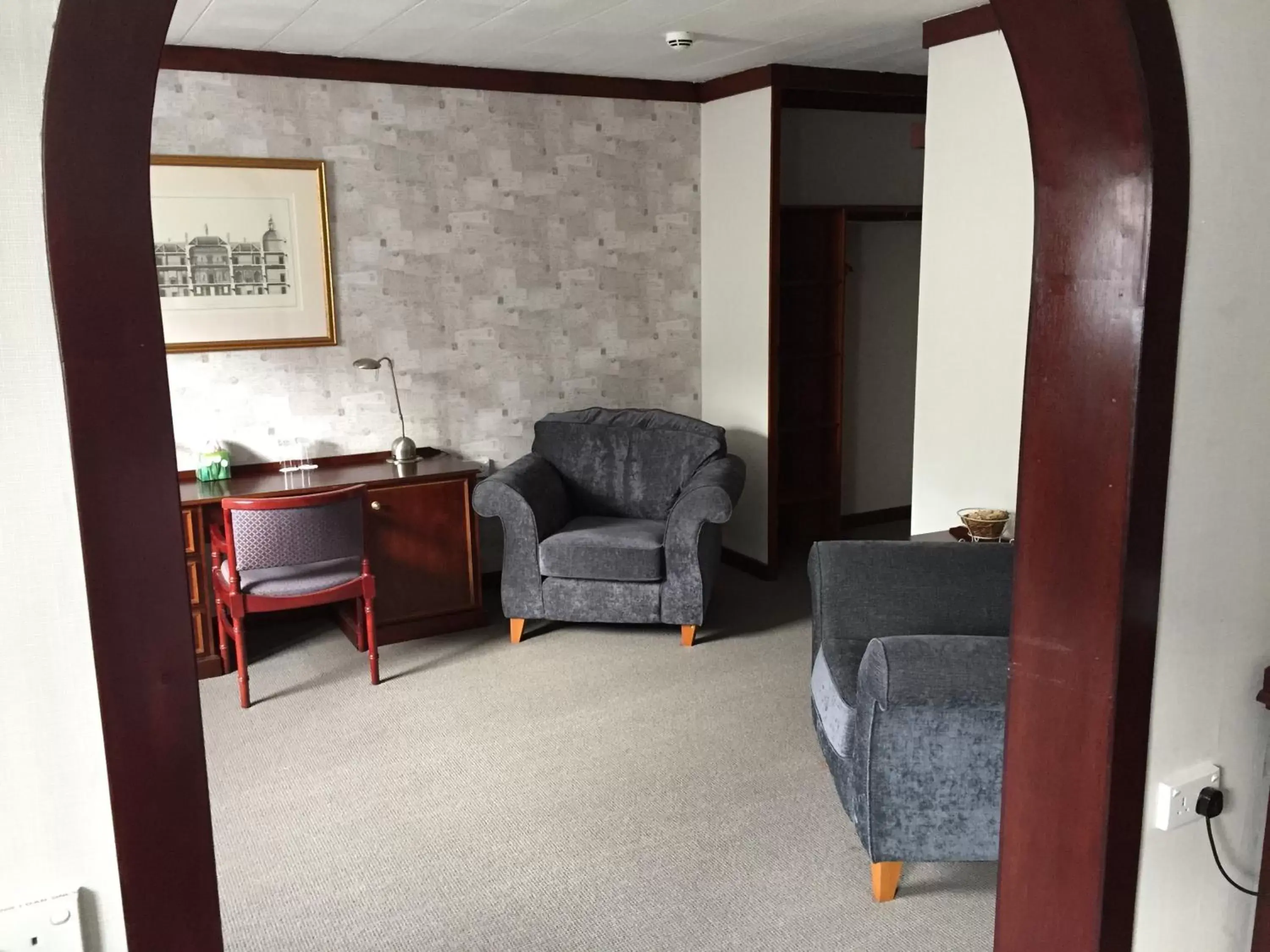 Decorative detail, Seating Area in The Shetland Hotel