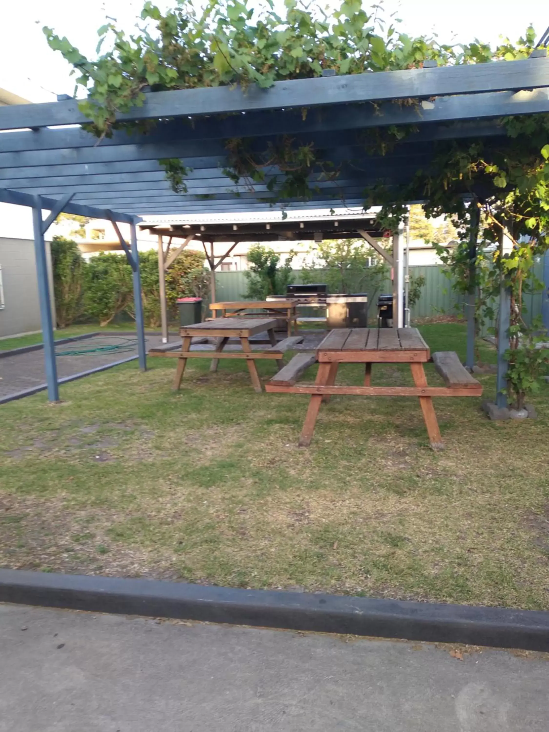 Patio/Outdoor Area in Peace Resorts - Jervis Bay Holiday Cabins in Sussex Inlet