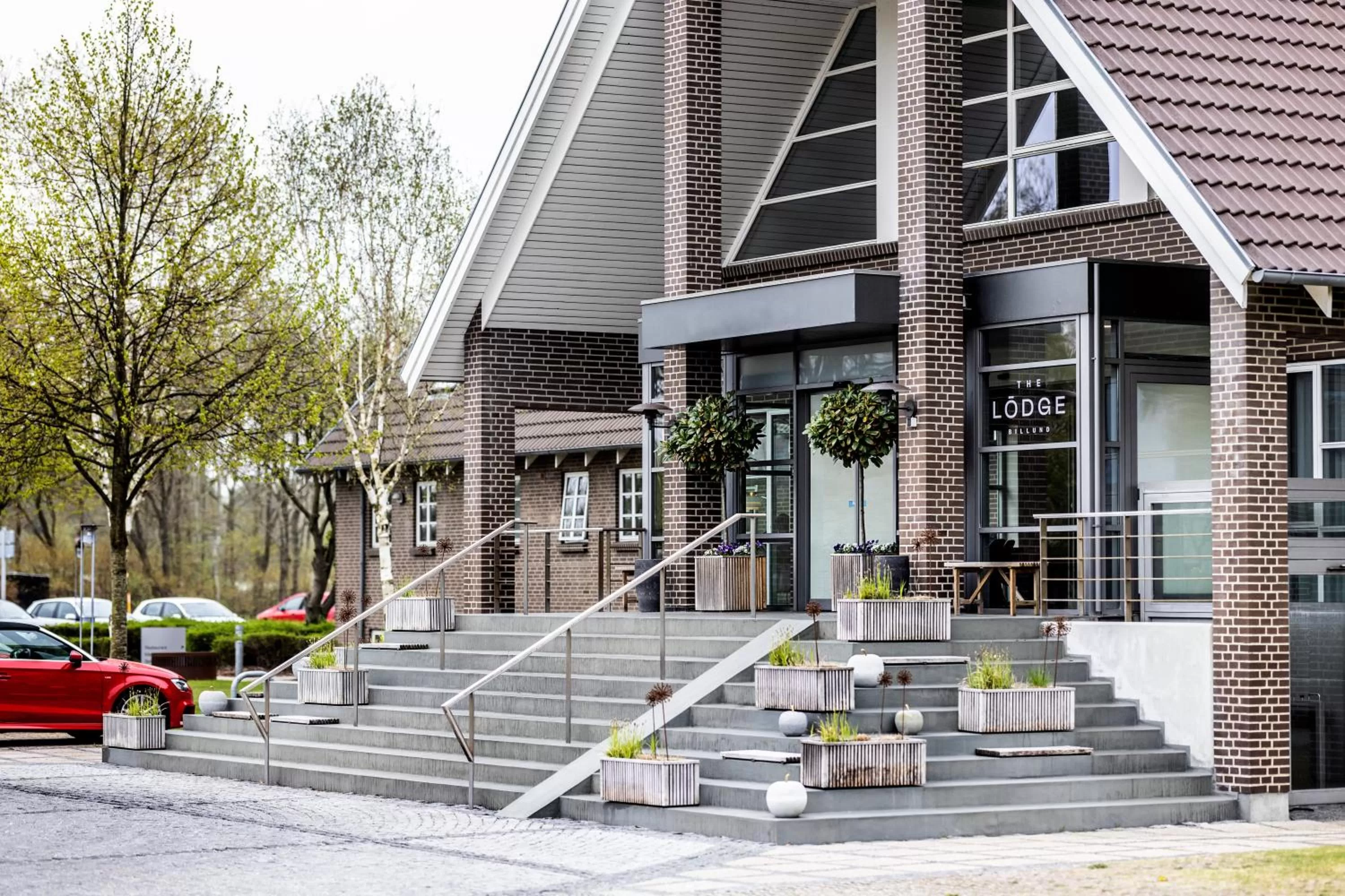 Facade/entrance in The Lodge Billund