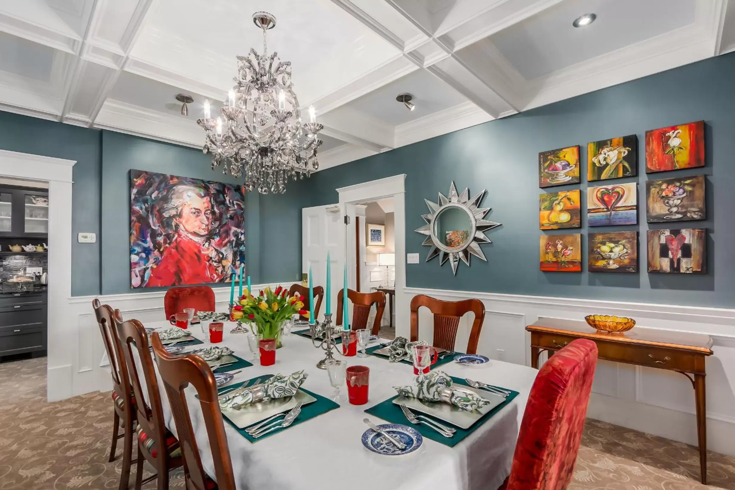 Dining area, Restaurant/Places to Eat in West End Guest House