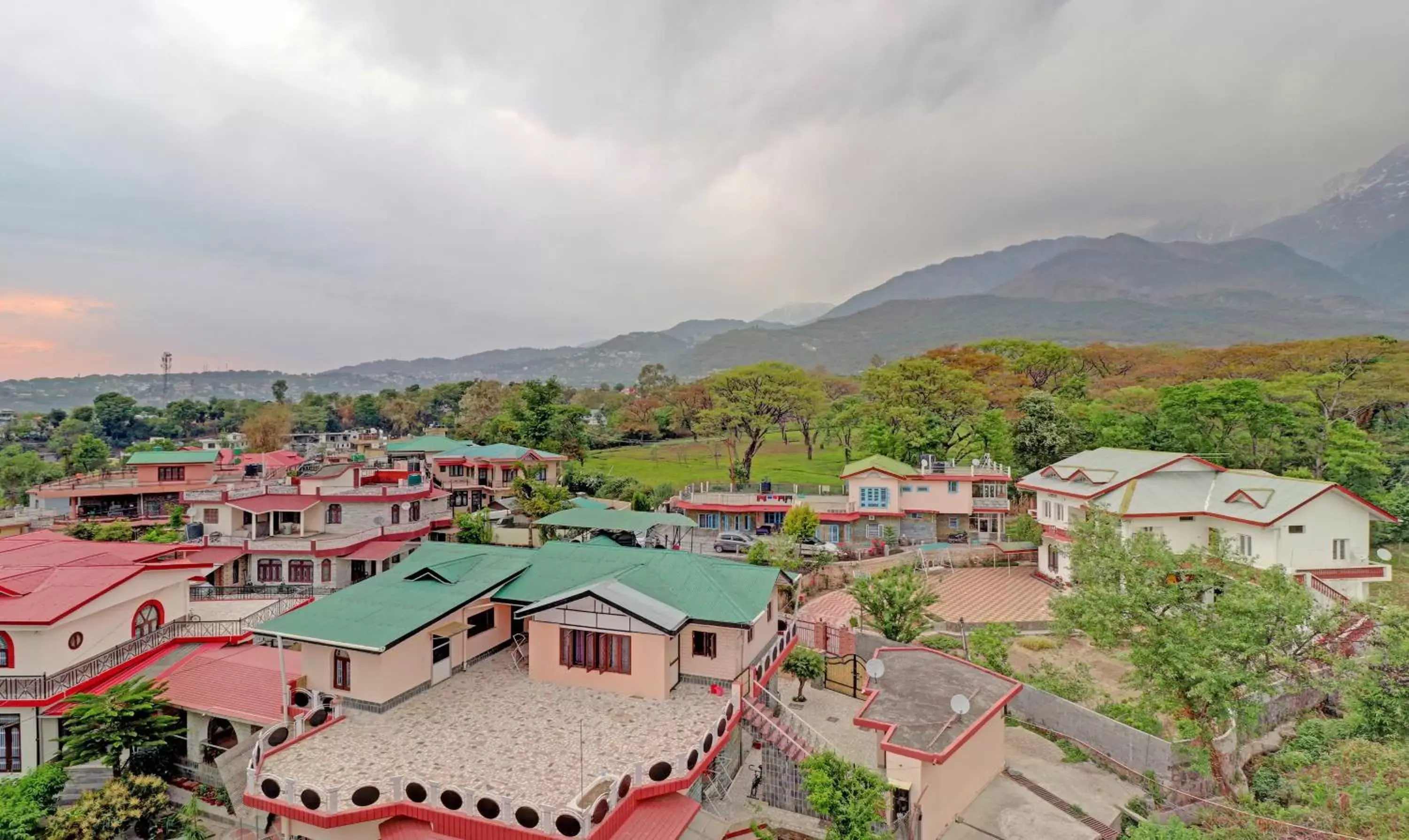 Mountain view in Treebo Ortus Residency Mountain view in Treebo Ortus Residency