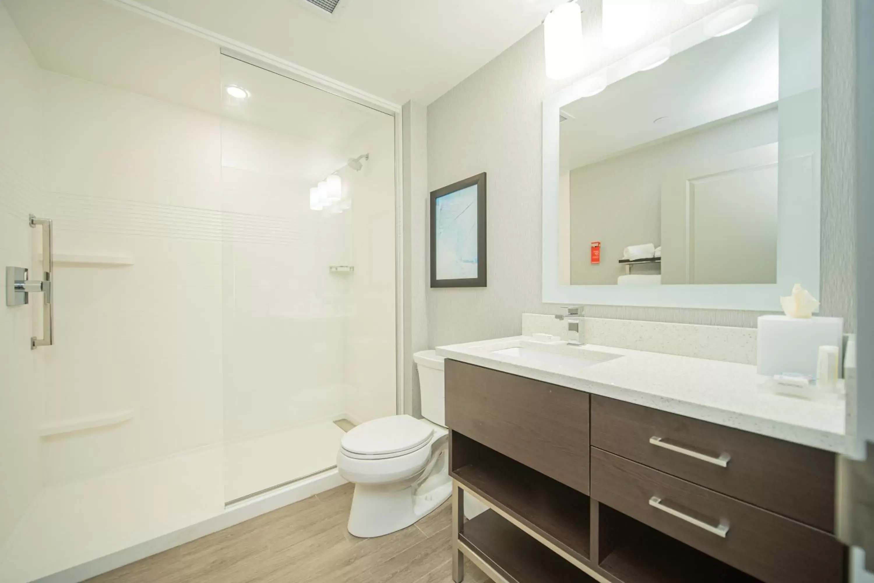 Bathroom in TownePlace Suites by Marriott Brantford and Conference Centre
