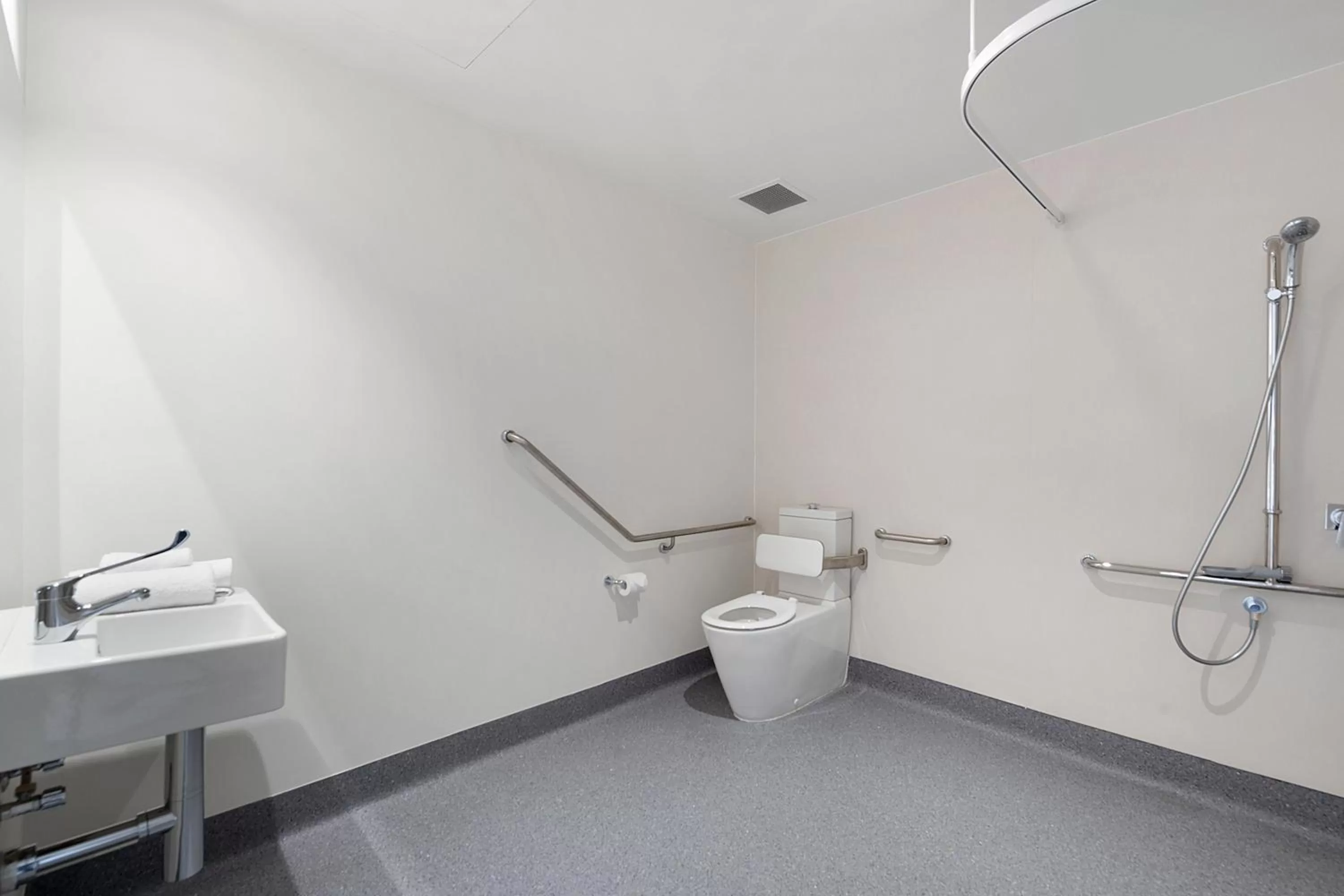 Shower in Allurity Hotel