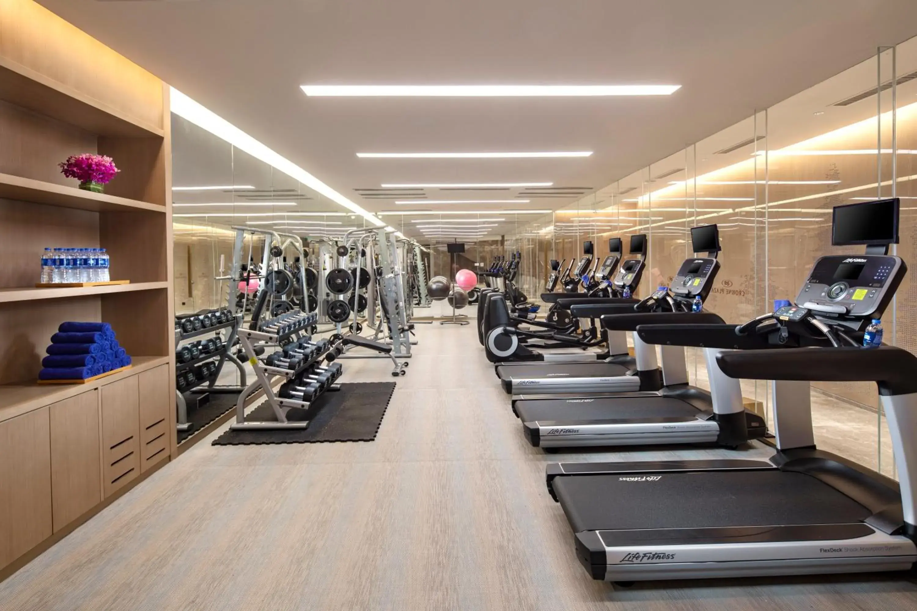 Fitness centre/facilities, Fitness Center/Facilities in Crowne Plaza Fuzhou South, an IHG Hotel