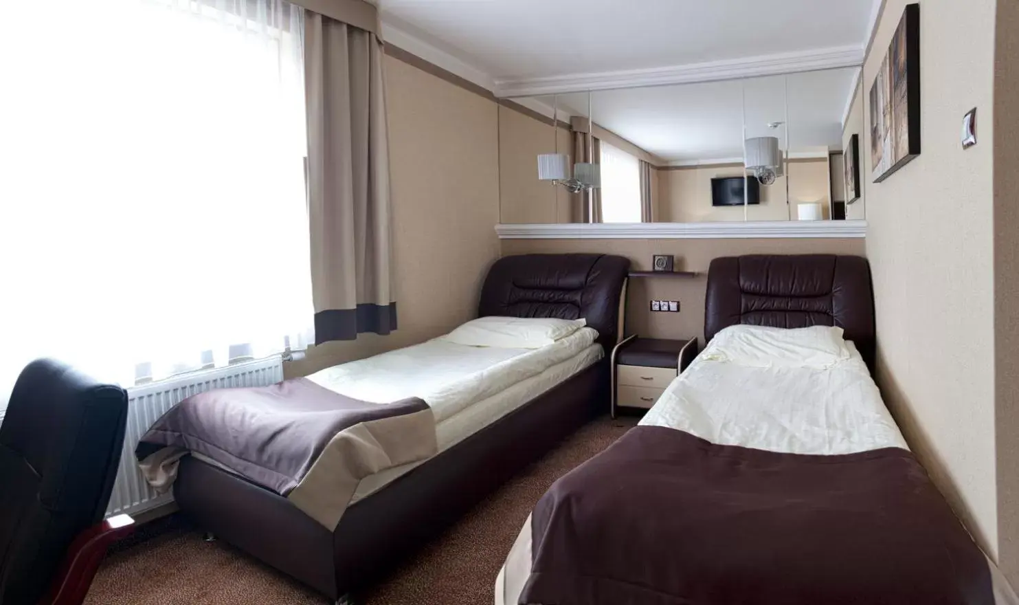 Bed in M Hotel Sosnowiec