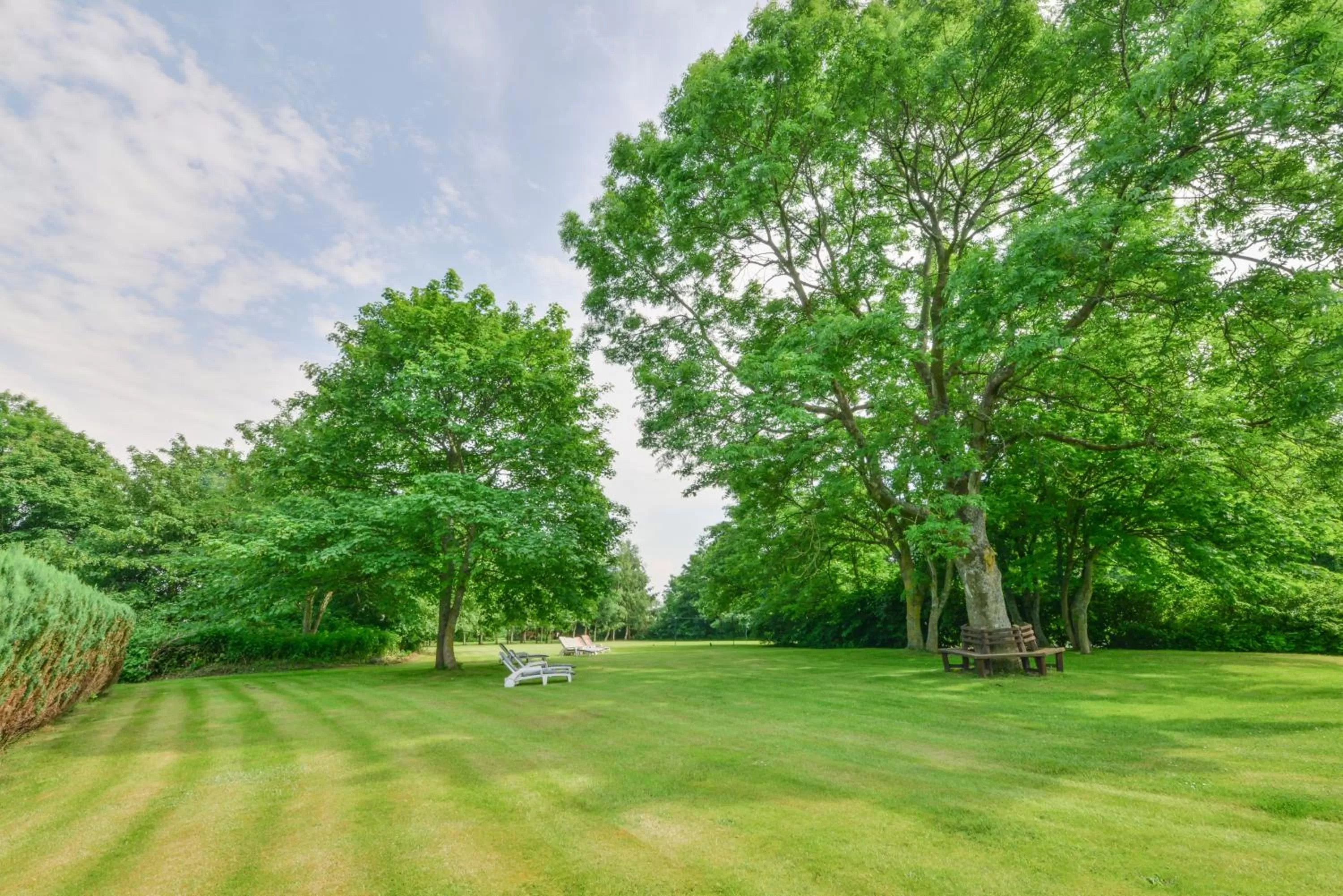 Garden in Landhaus Braband